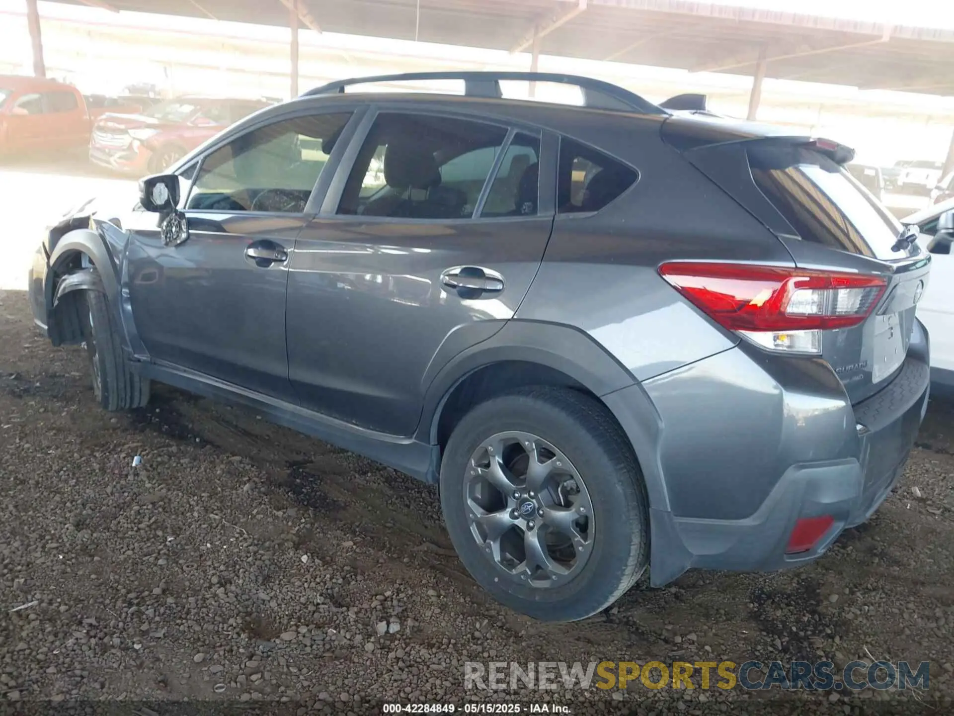3 Photograph of a damaged car JF2GTHSC6MH300596 SUBARU CROSSTREK 2021