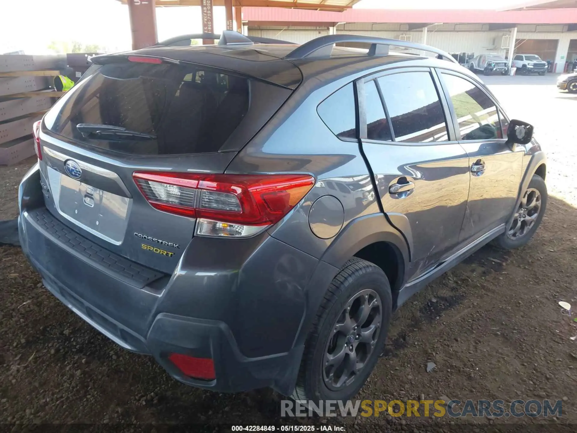 4 Photograph of a damaged car JF2GTHSC6MH300596 SUBARU CROSSTREK 2021