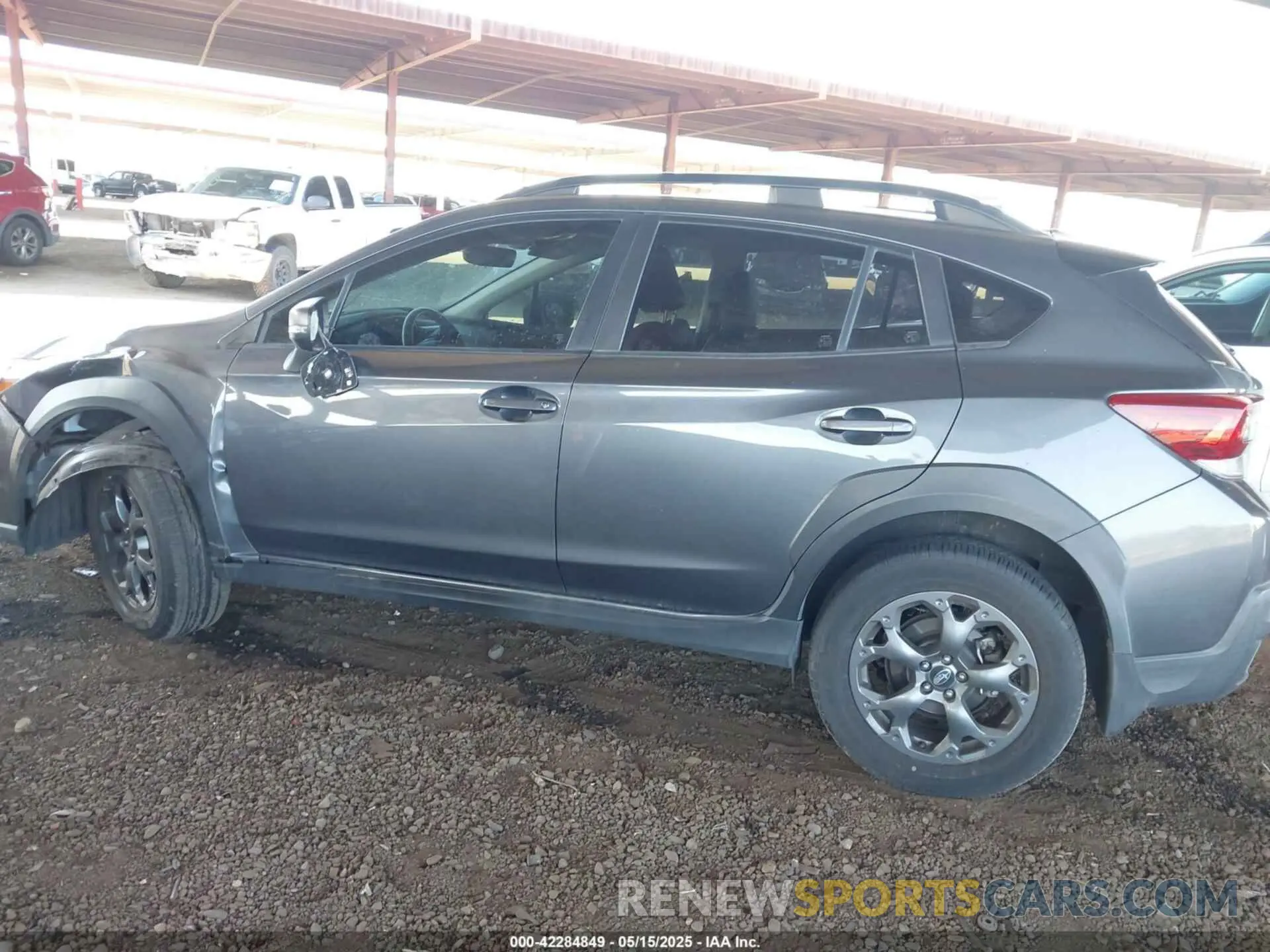 6 Photograph of a damaged car JF2GTHSC6MH300596 SUBARU CROSSTREK 2021