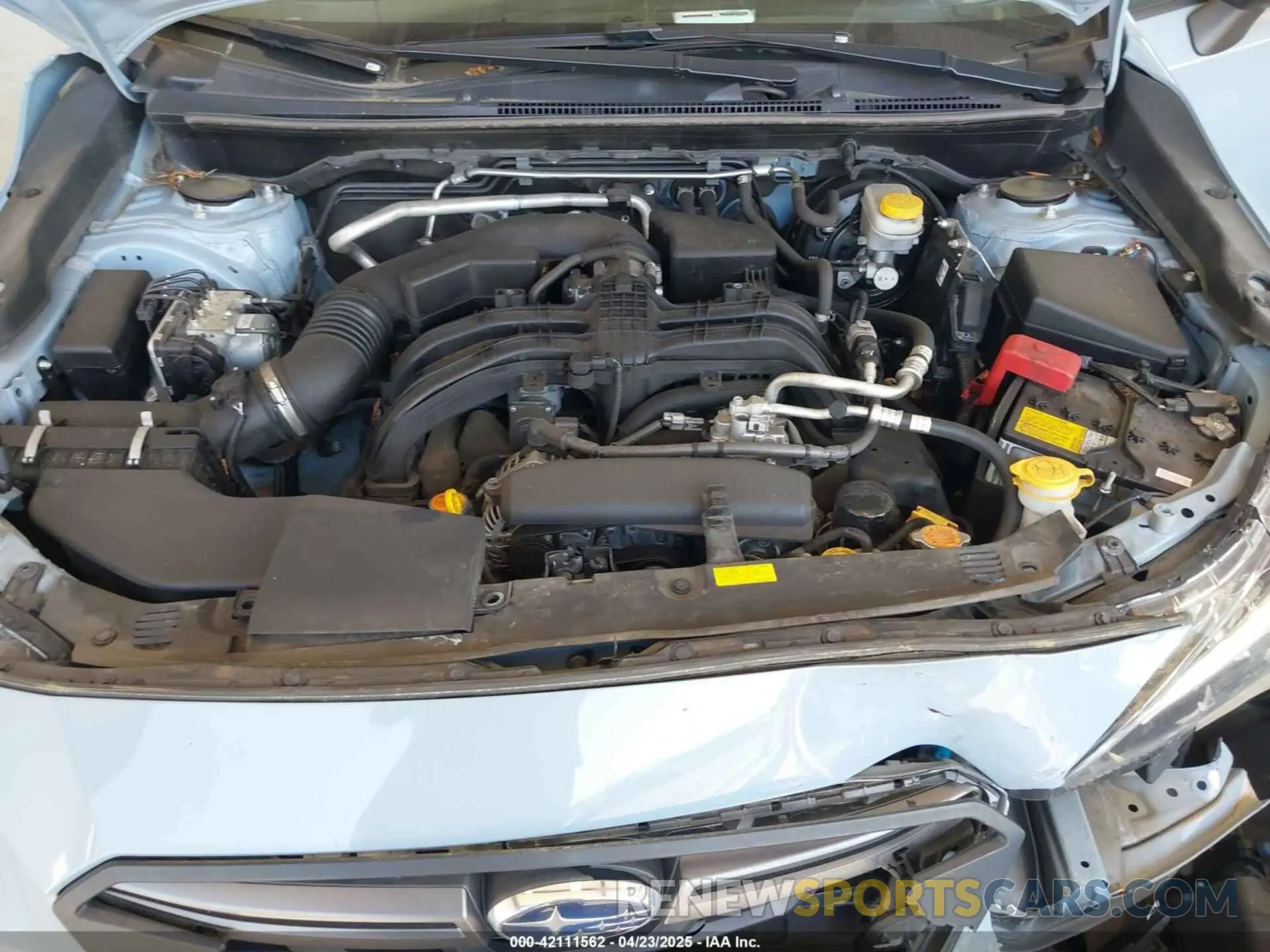 10 Photograph of a damaged car JF2GTHSC6MH303028 SUBARU CROSSTREK 2021