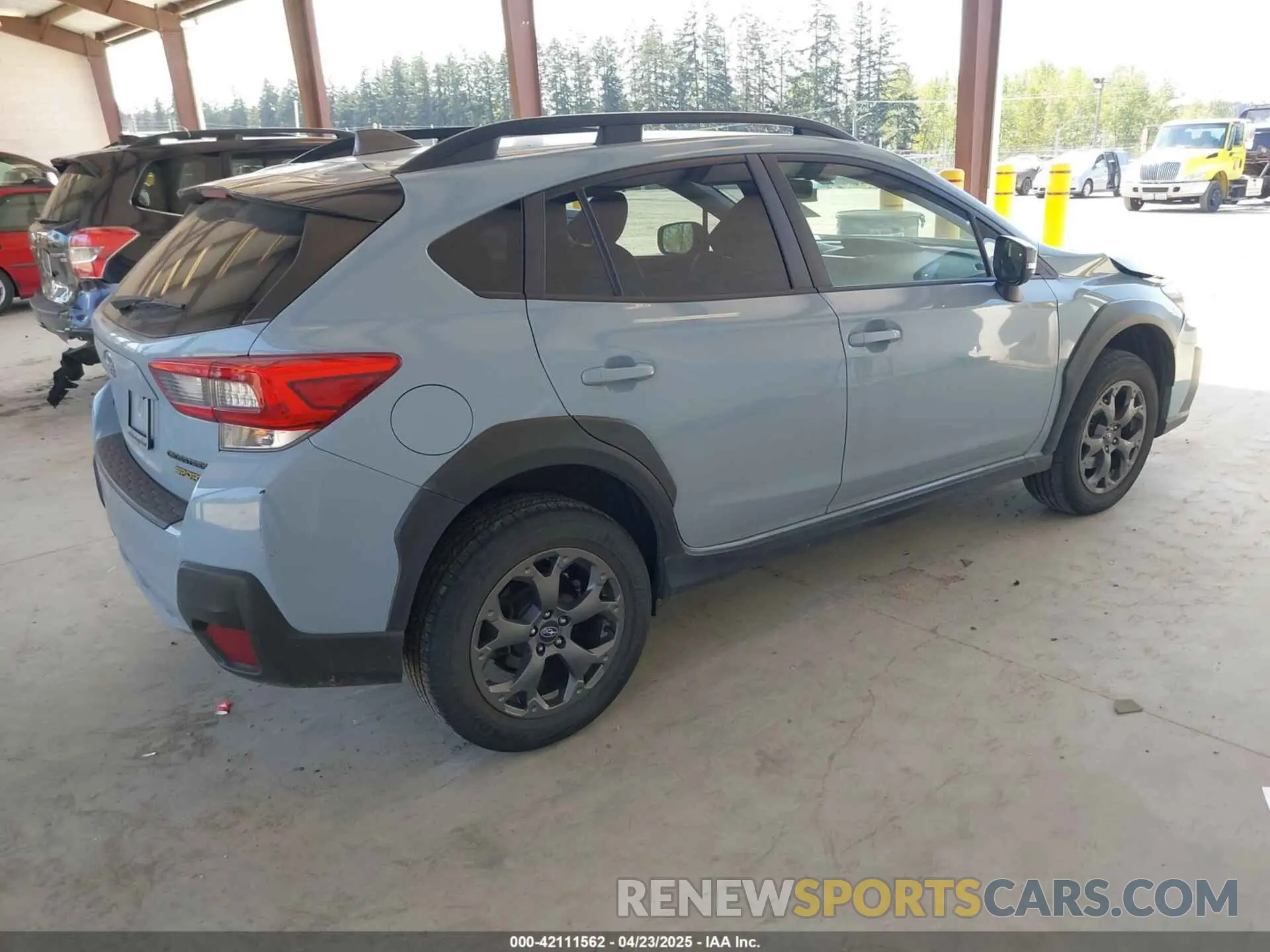 4 Photograph of a damaged car JF2GTHSC6MH303028 SUBARU CROSSTREK 2021