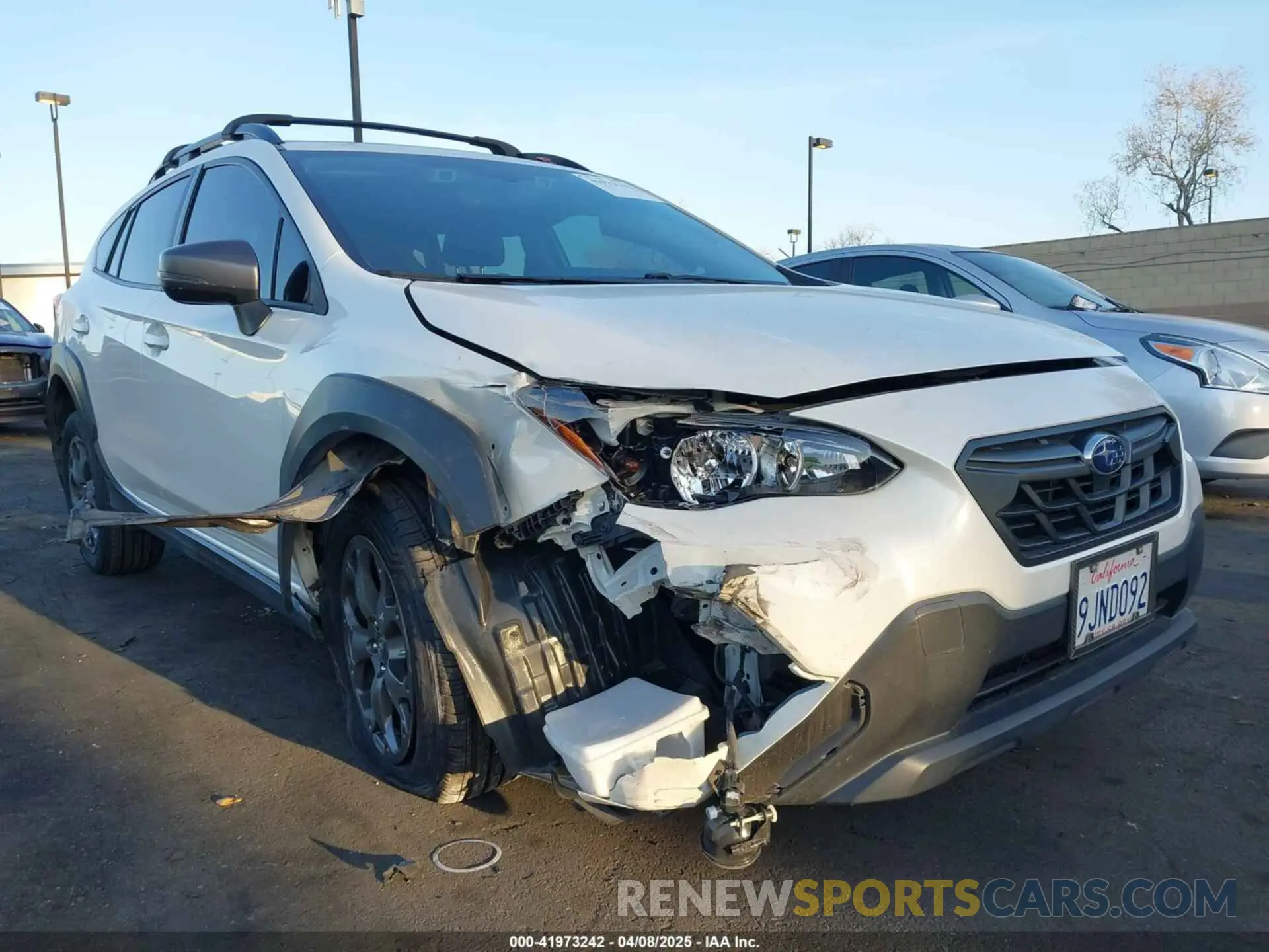 6 Photograph of a damaged car JF2GTHSC6MH395533 SUBARU CROSSTREK 2021