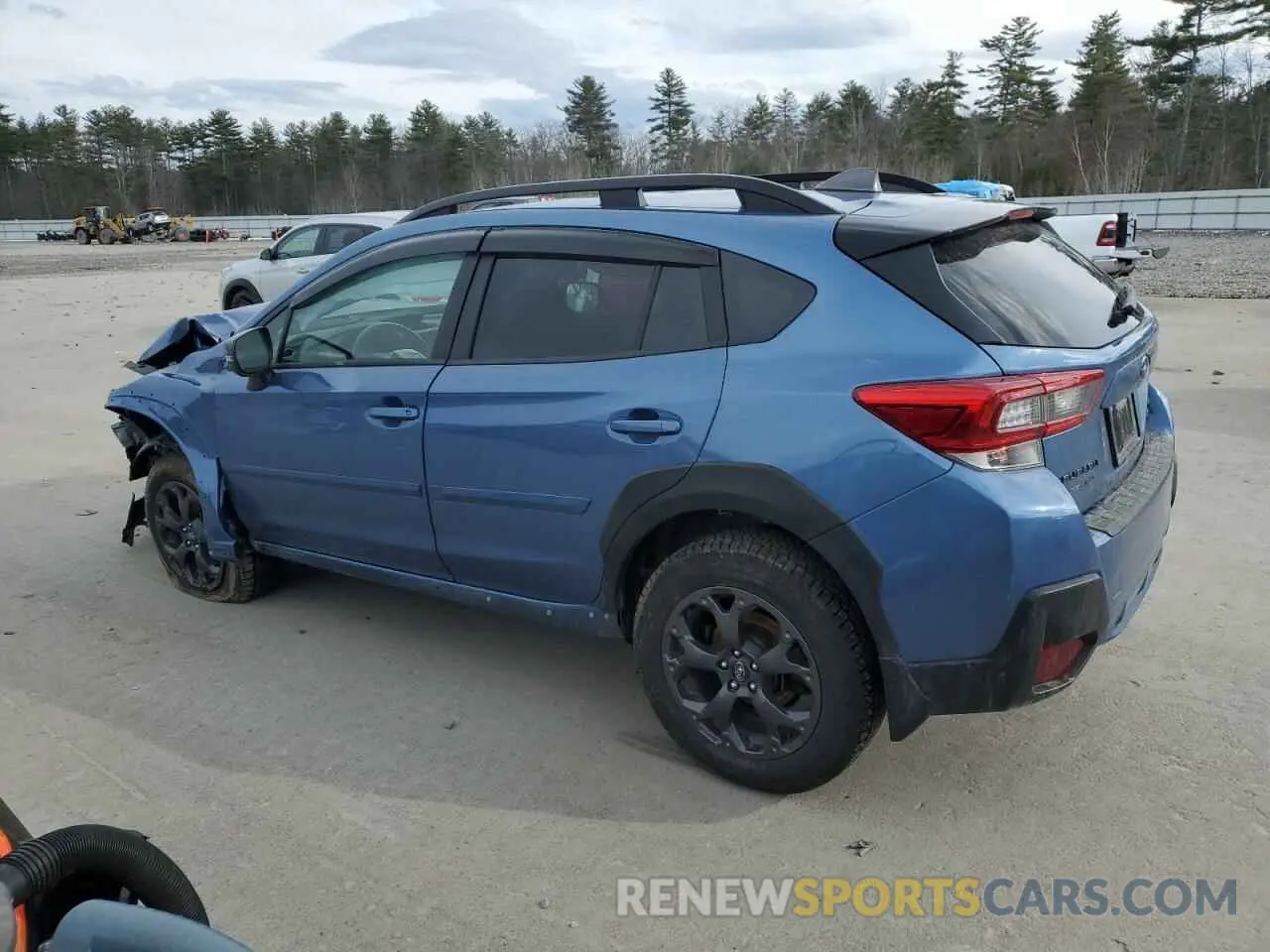 2 Photograph of a damaged car JF2GTHSC6MH396536 SUBARU CROSSTREK 2021