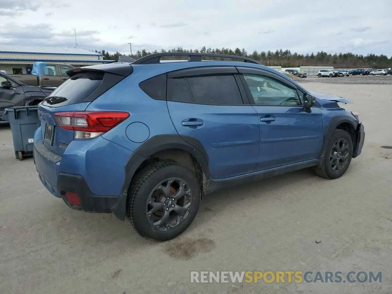 3 Photograph of a damaged car JF2GTHSC6MH396536 SUBARU CROSSTREK 2021