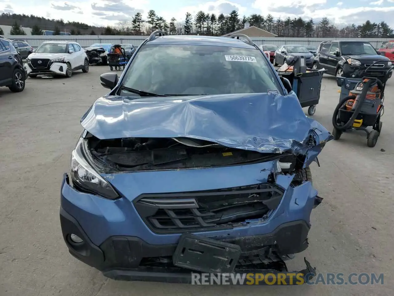 5 Photograph of a damaged car JF2GTHSC6MH396536 SUBARU CROSSTREK 2021