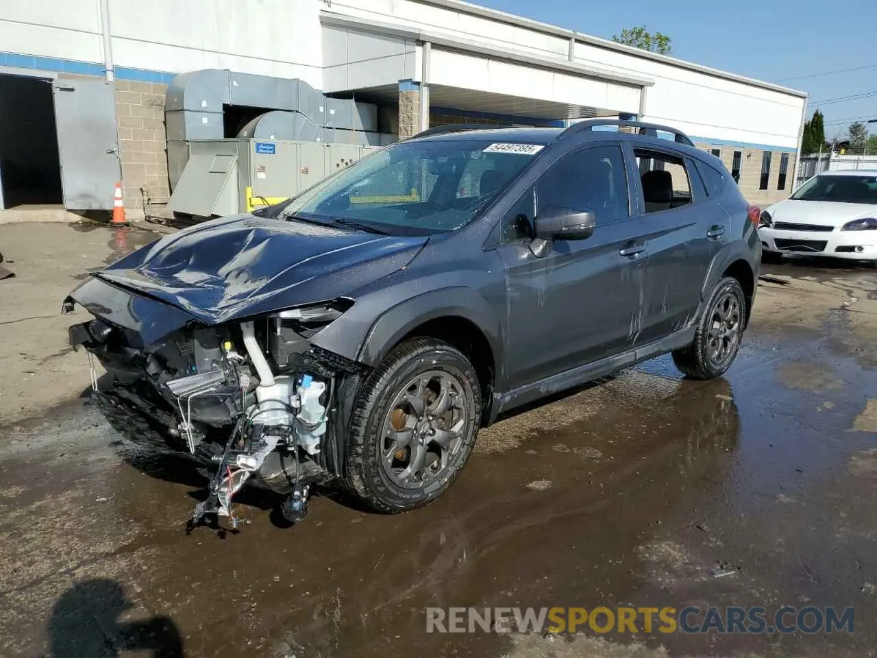 1 Photograph of a damaged car JF2GTHSC7MH259072 SUBARU CROSSTREK 2021