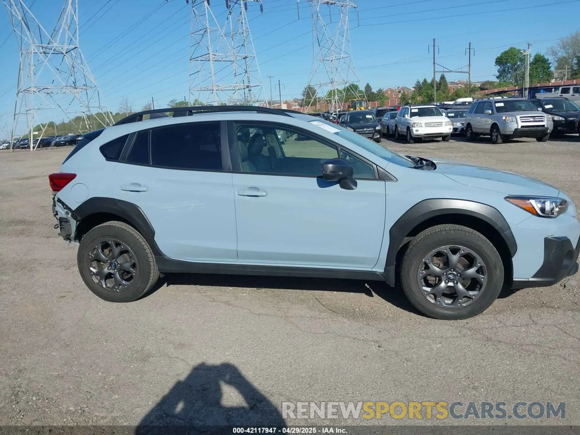 14 Photograph of a damaged car JF2GTHSC8MH244810 SUBARU CROSSTREK 2021