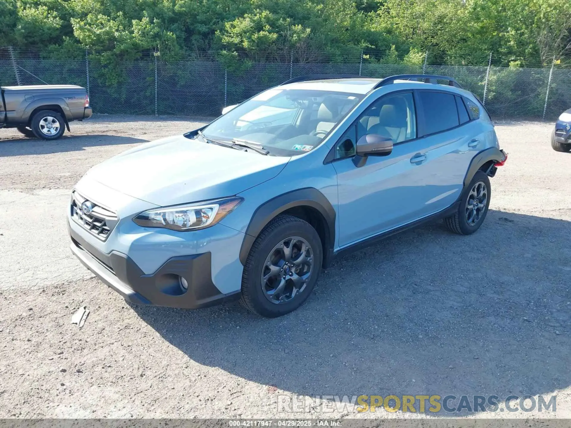 2 Photograph of a damaged car JF2GTHSC8MH244810 SUBARU CROSSTREK 2021