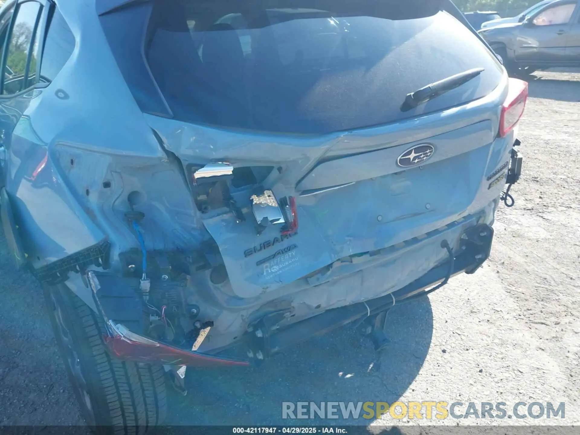 6 Photograph of a damaged car JF2GTHSC8MH244810 SUBARU CROSSTREK 2021