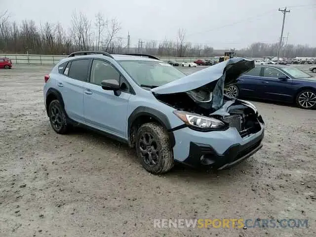 11 Photograph of a damaged car JF2GTHSC8MH258903 SUBARU CROSSTREK 2021