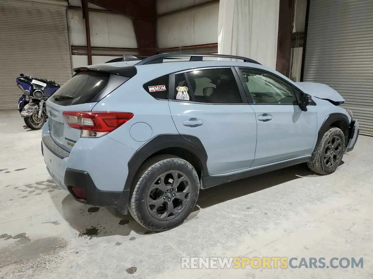 3 Photograph of a damaged car JF2GTHSC8MH258903 SUBARU CROSSTREK 2021