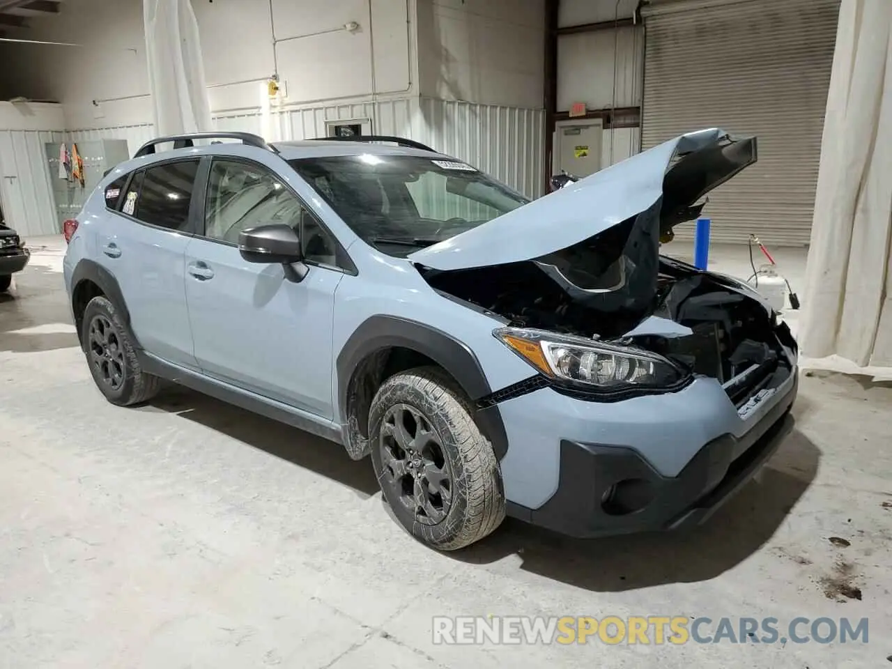 4 Photograph of a damaged car JF2GTHSC8MH258903 SUBARU CROSSTREK 2021