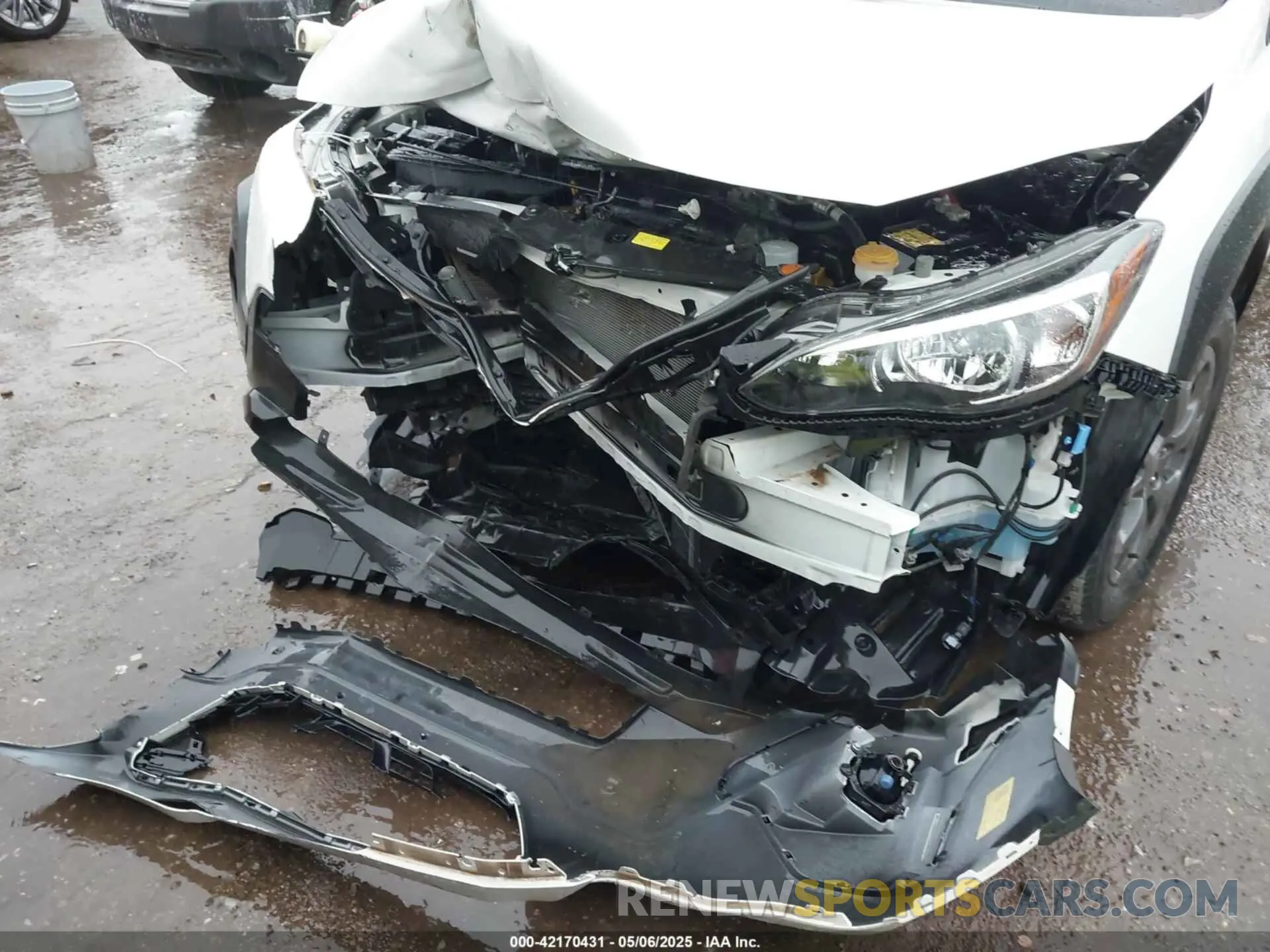 6 Photograph of a damaged car JF2GTHSC8MH302382 SUBARU CROSSTREK 2021