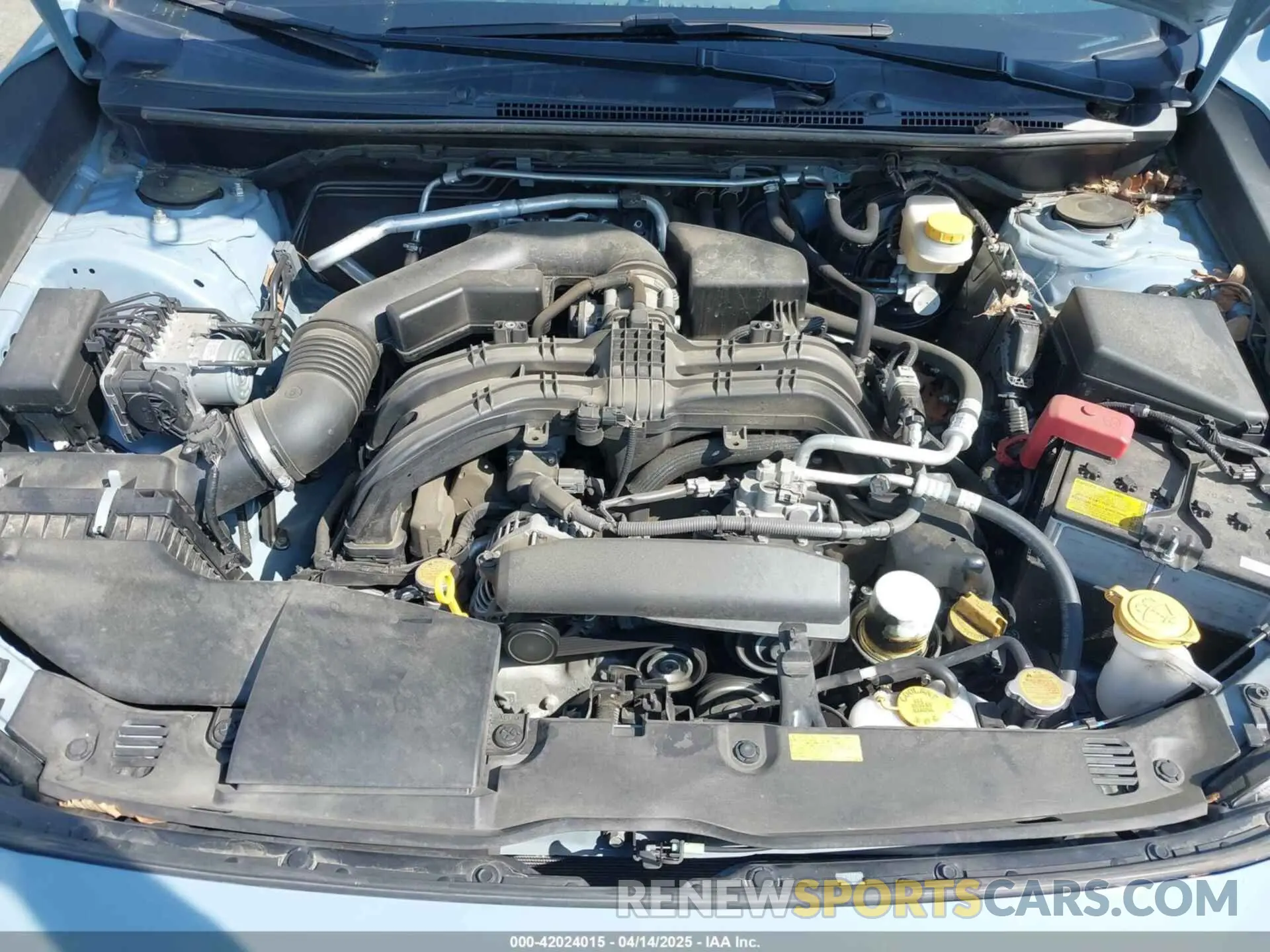 10 Photograph of a damaged car JF2GTHSC8MH336161 SUBARU CROSSTREK 2021