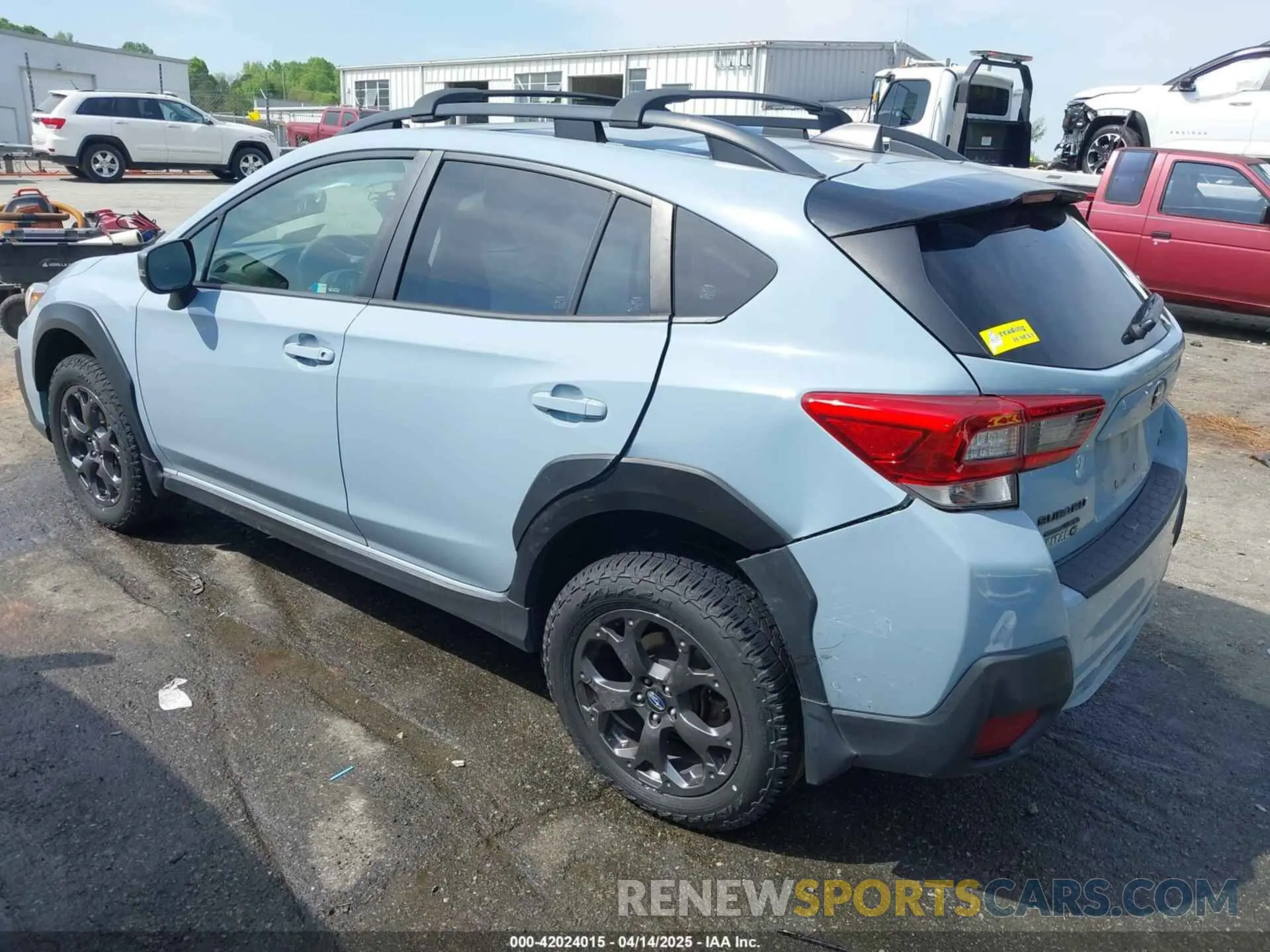3 Photograph of a damaged car JF2GTHSC8MH336161 SUBARU CROSSTREK 2021