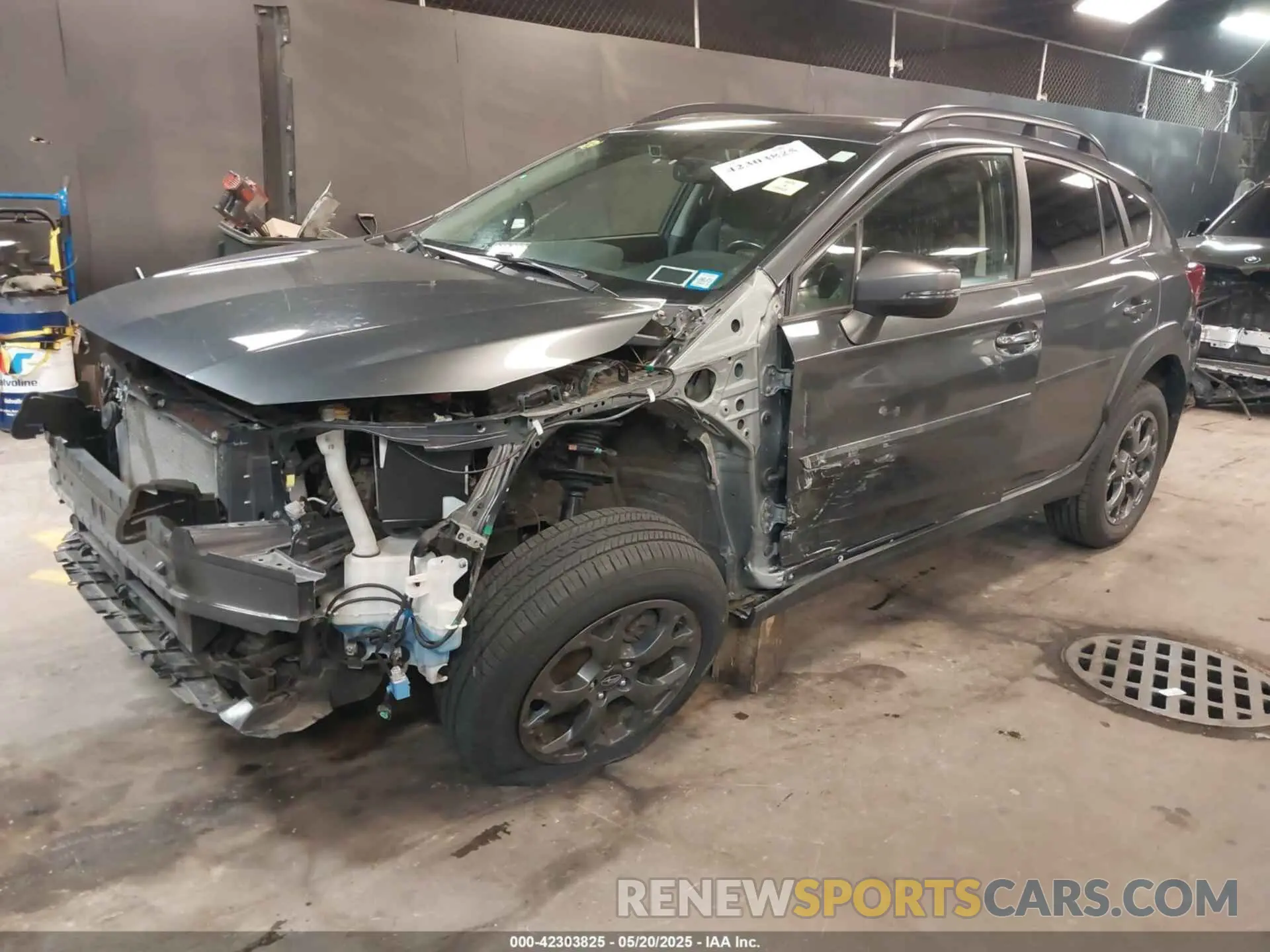 2 Photograph of a damaged car JF2GTHSC8MH383979 SUBARU CROSSTREK 2021