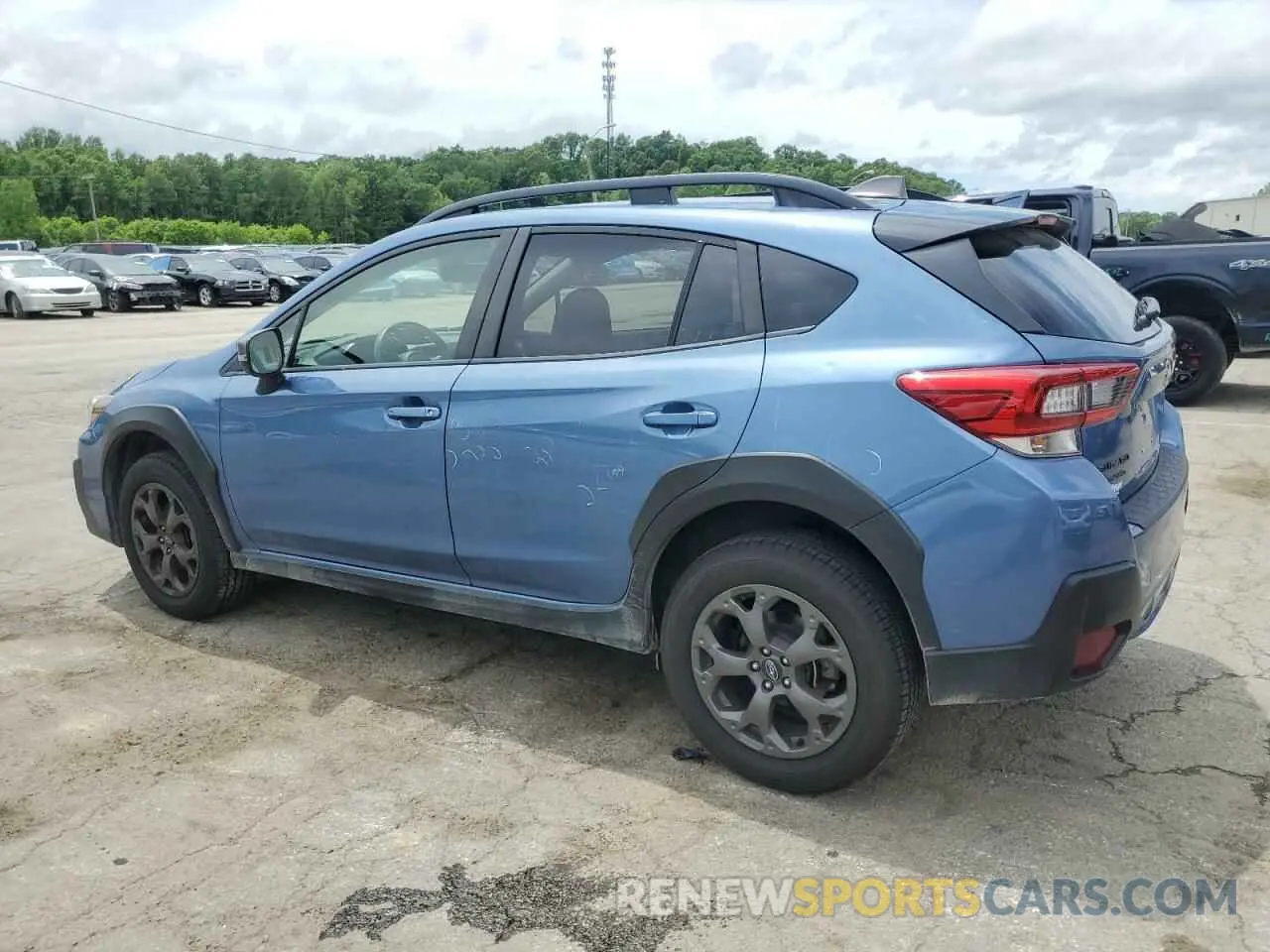 2 Photograph of a damaged car JF2GTHSC8MH392147 SUBARU CROSSTREK 2021