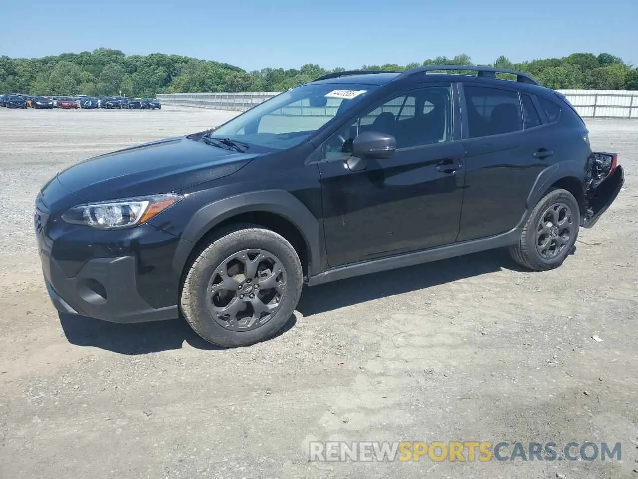 1 Photograph of a damaged car JF2GTHSC9MH354653 SUBARU CROSSTREK 2021