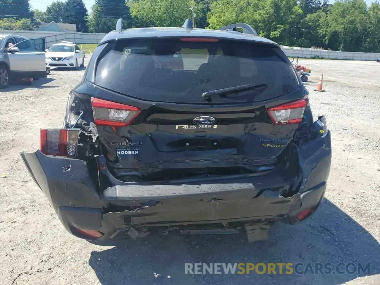 6 Photograph of a damaged car JF2GTHSC9MH354653 SUBARU CROSSTREK 2021
