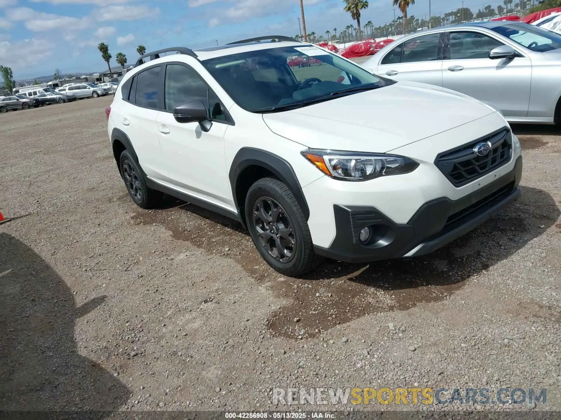 1 Photograph of a damaged car JF2GTHSC9MH373591 SUBARU CROSSTREK 2021