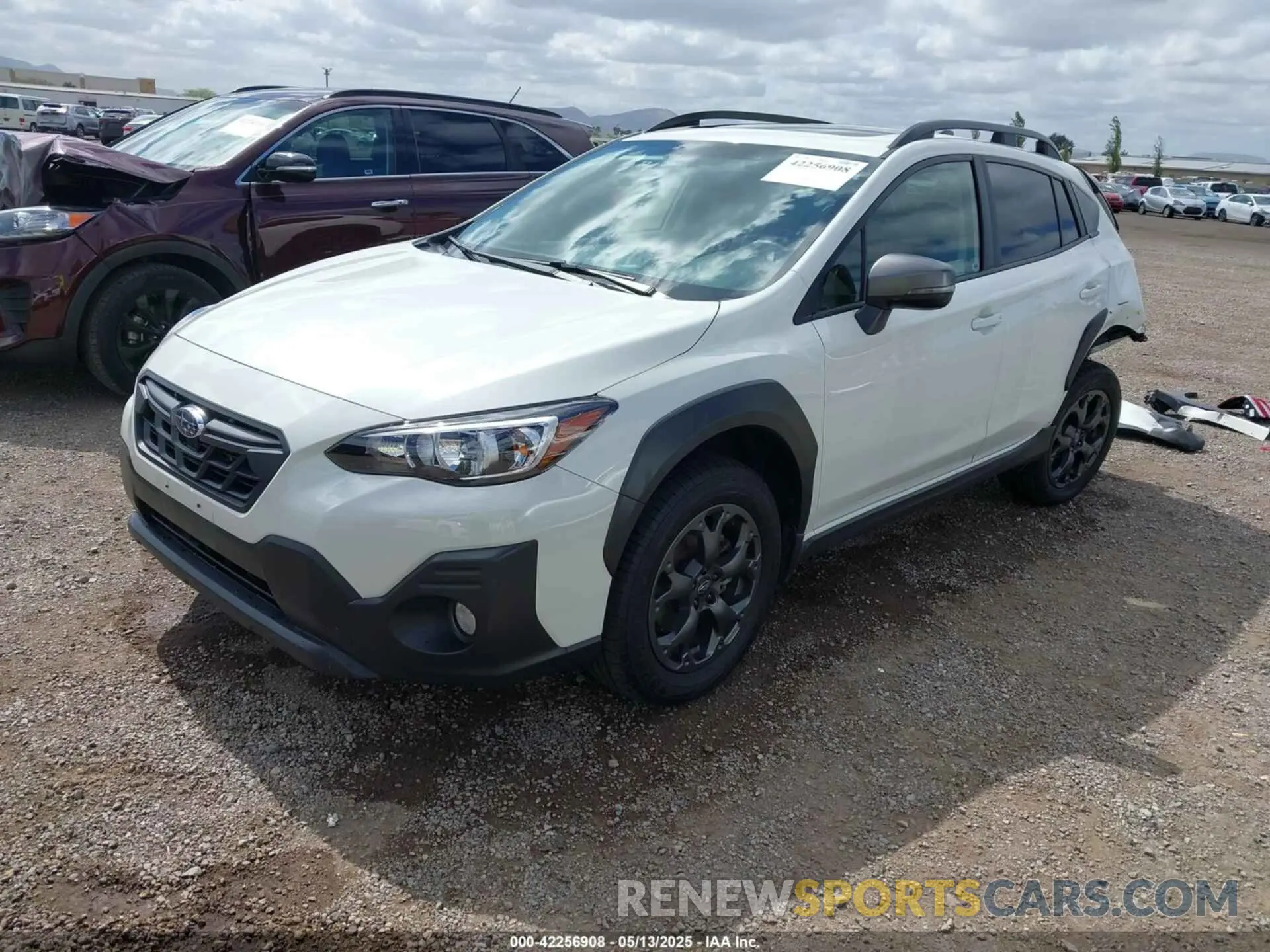 2 Photograph of a damaged car JF2GTHSC9MH373591 SUBARU CROSSTREK 2021