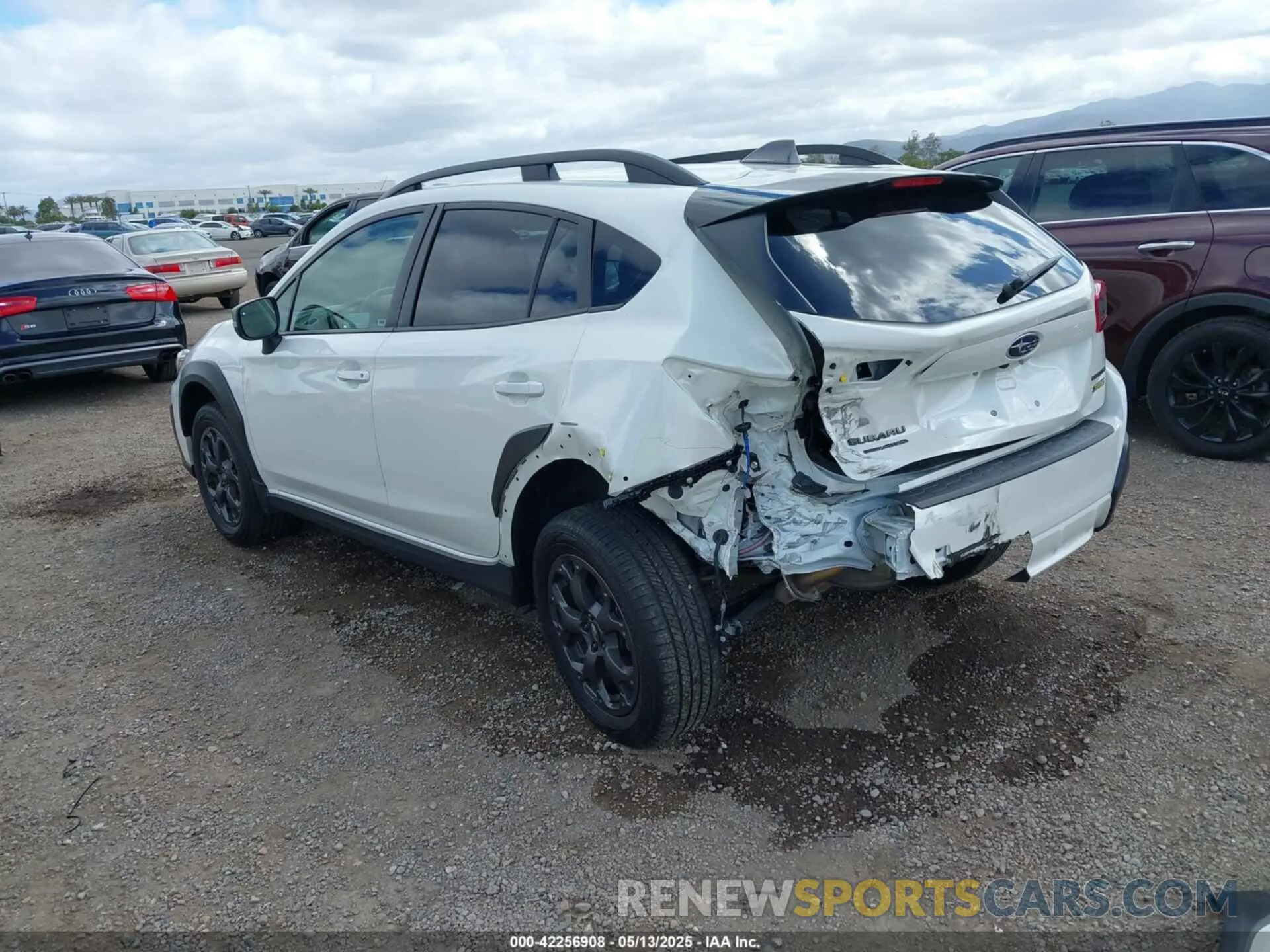 3 Photograph of a damaged car JF2GTHSC9MH373591 SUBARU CROSSTREK 2021