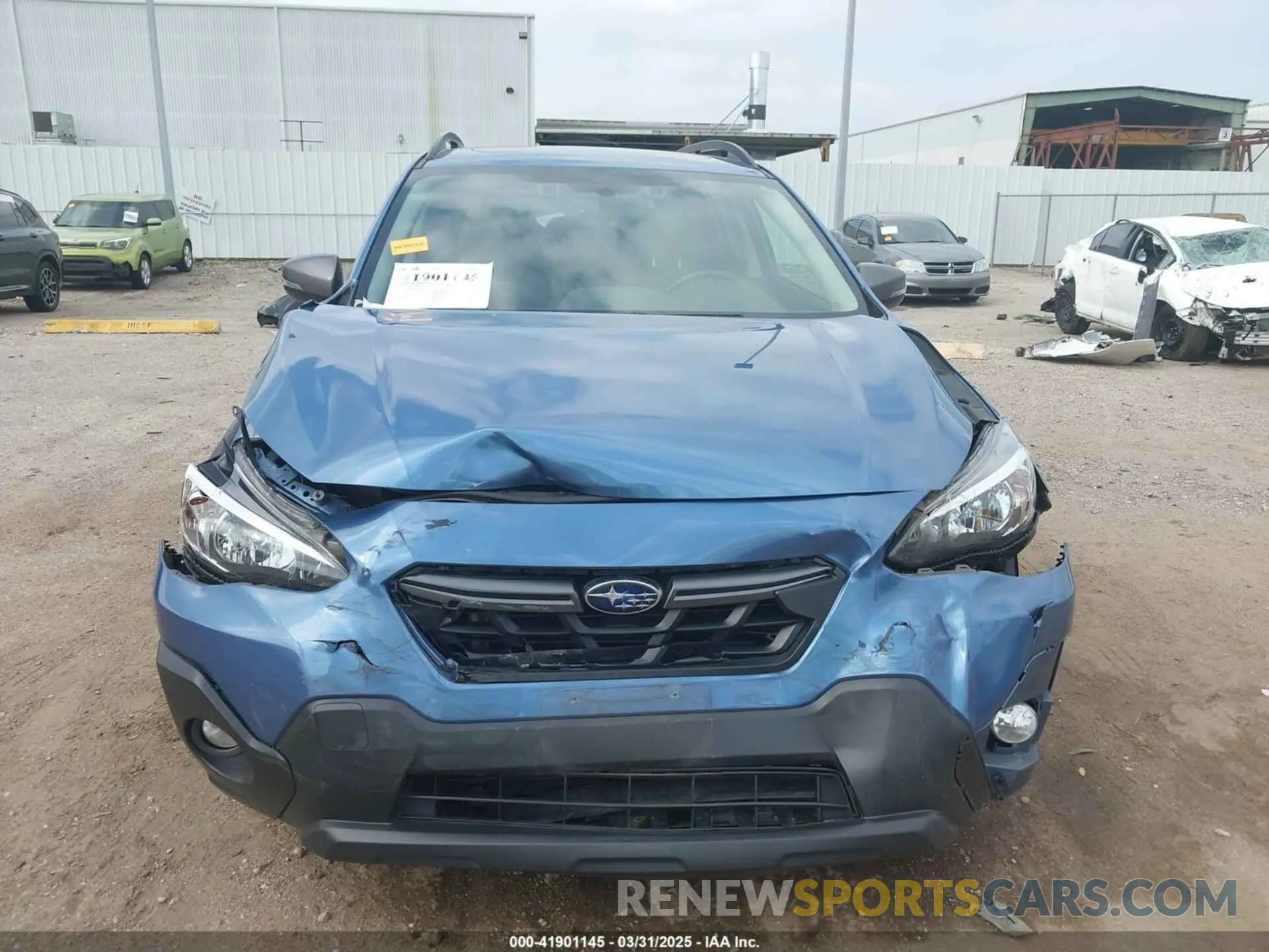 12 Photograph of a damaged car JF2GTHSC9MH379214 SUBARU CROSSTREK 2021