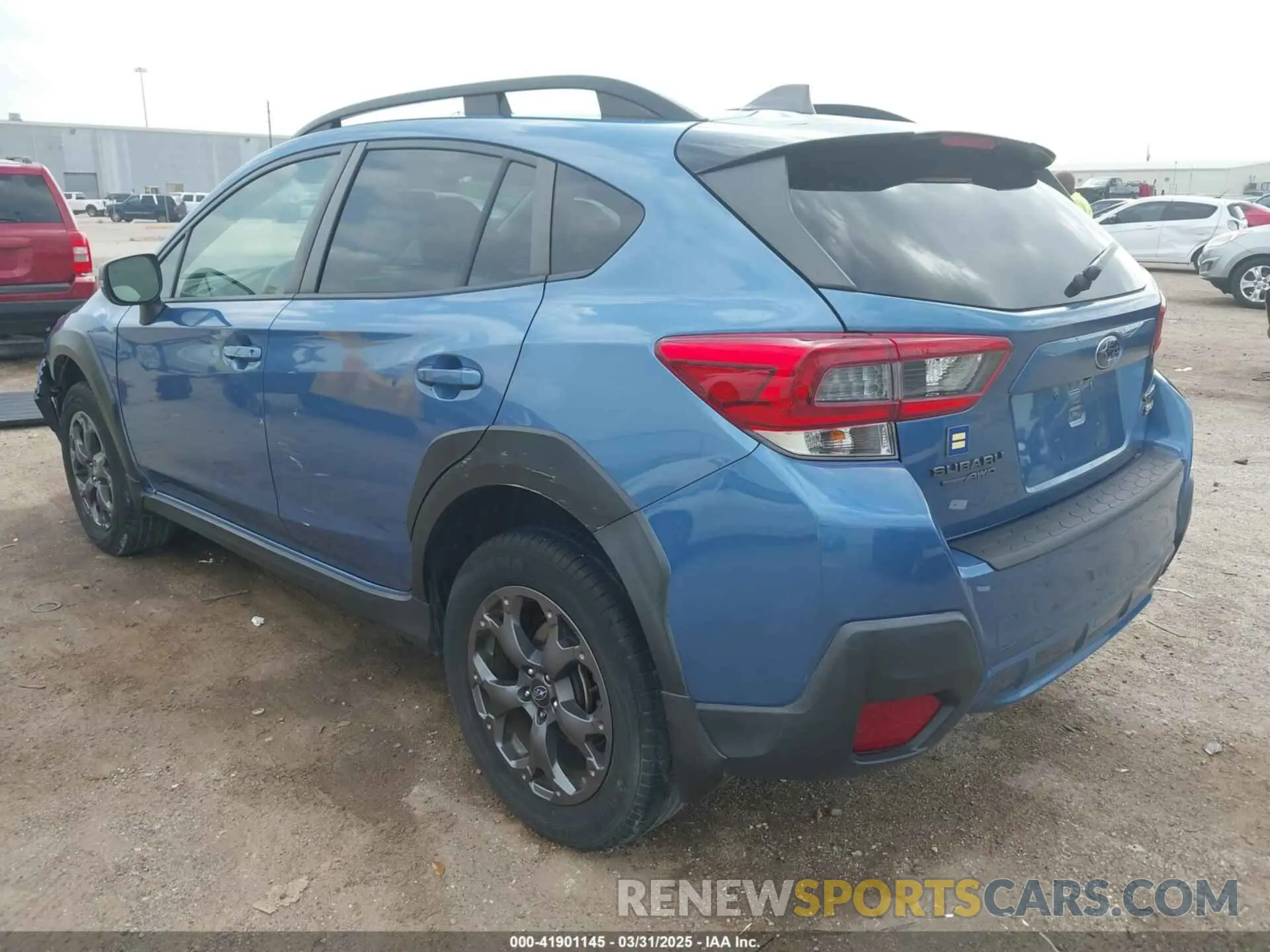 3 Photograph of a damaged car JF2GTHSC9MH379214 SUBARU CROSSTREK 2021