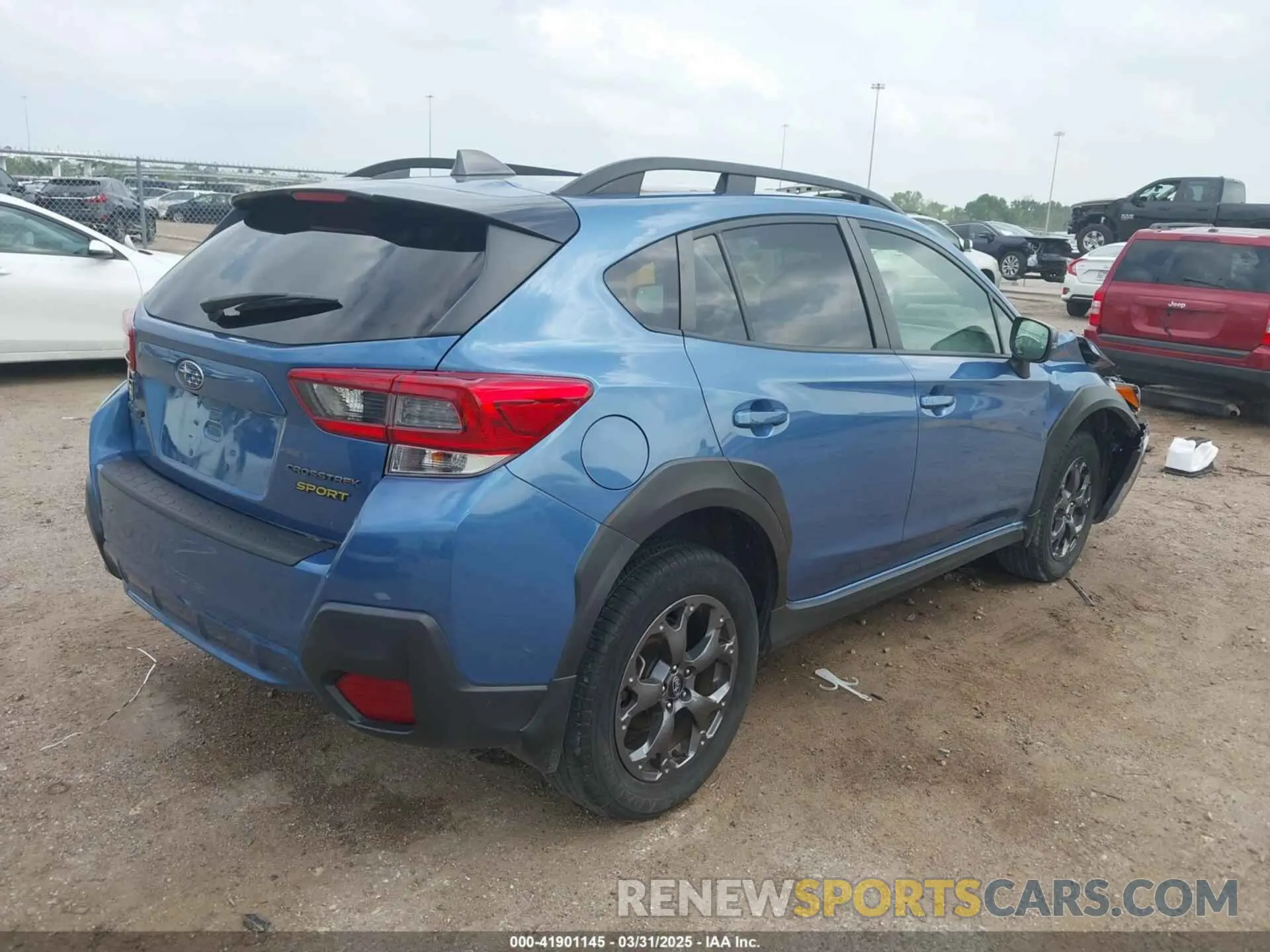 4 Photograph of a damaged car JF2GTHSC9MH379214 SUBARU CROSSTREK 2021