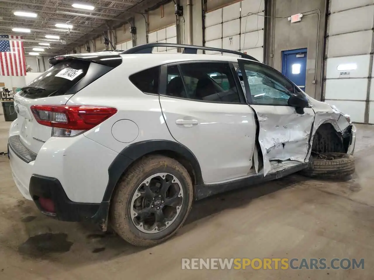 3 Photograph of a damaged car JF2GTAAC0N9211725 SUBARU CROSSTREK 2022