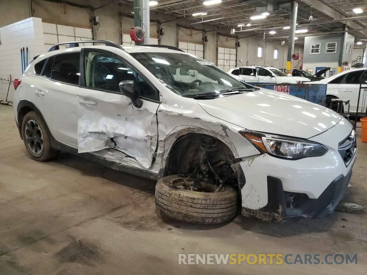 4 Photograph of a damaged car JF2GTAAC0N9211725 SUBARU CROSSTREK 2022