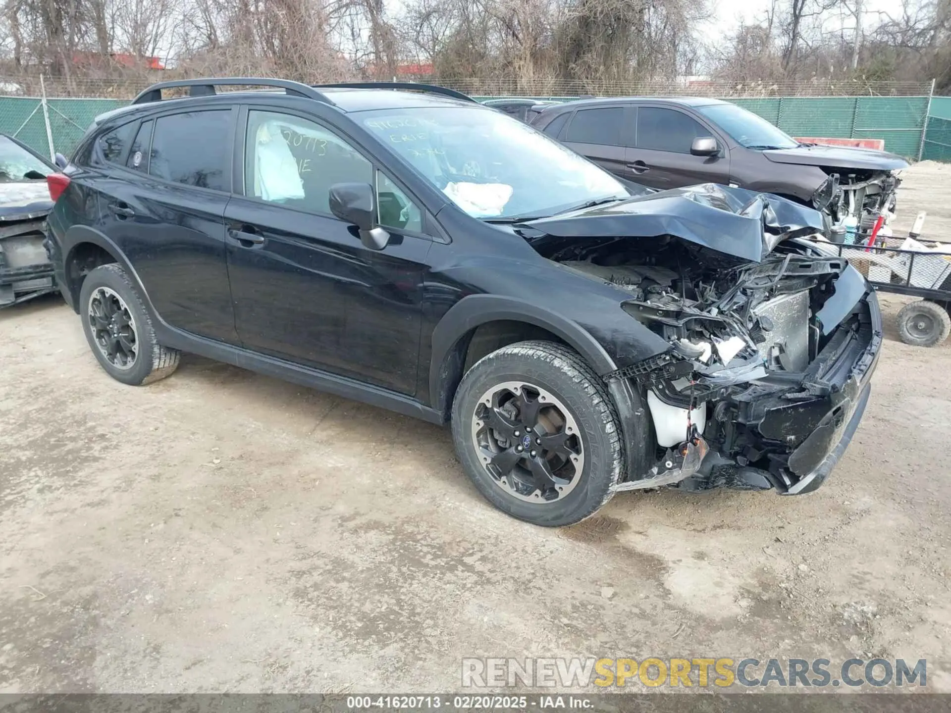 1 Photograph of a damaged car JF2GTAAC0NG263612 SUBARU CROSSTREK 2022