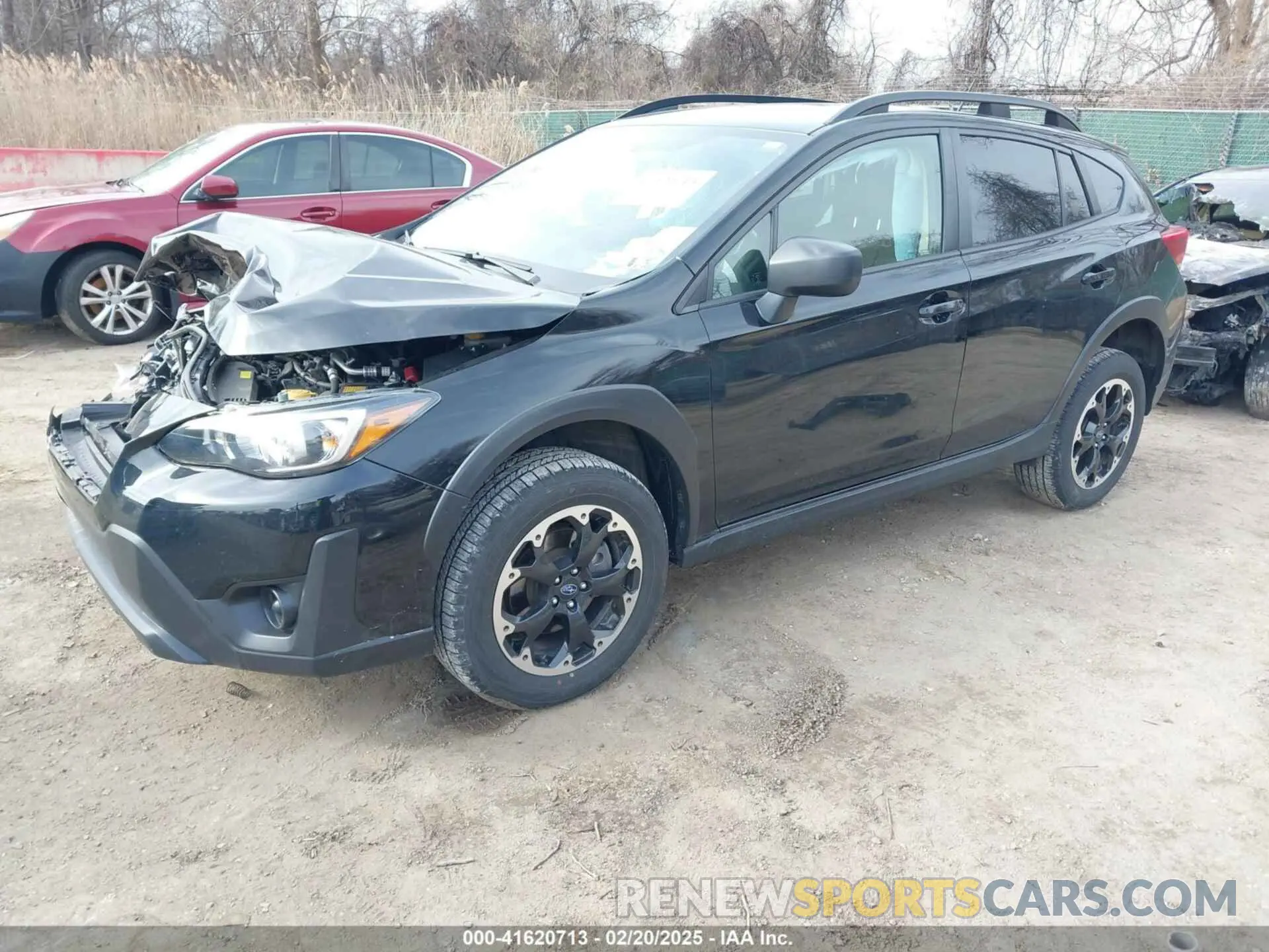 2 Photograph of a damaged car JF2GTAAC0NG263612 SUBARU CROSSTREK 2022