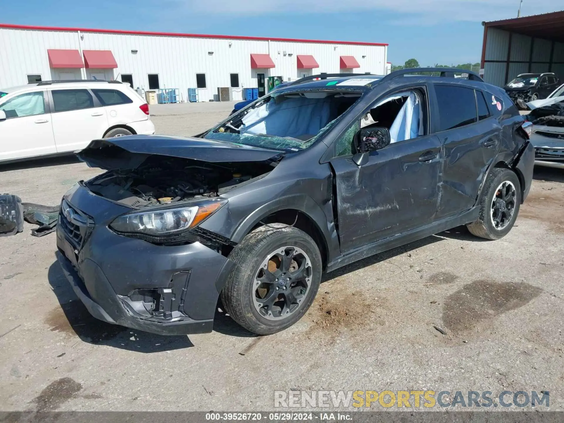 2 Photograph of a damaged car JF2GTAAC5NG260561 SUBARU CROSSTREK 2022