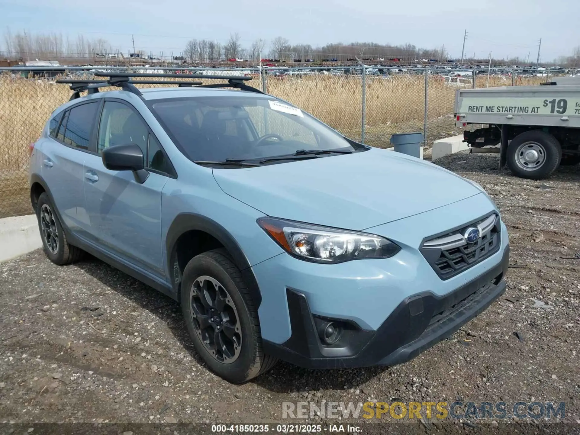 1 Photograph of a damaged car JF2GTAAC6N9241781 SUBARU CROSSTREK 2022