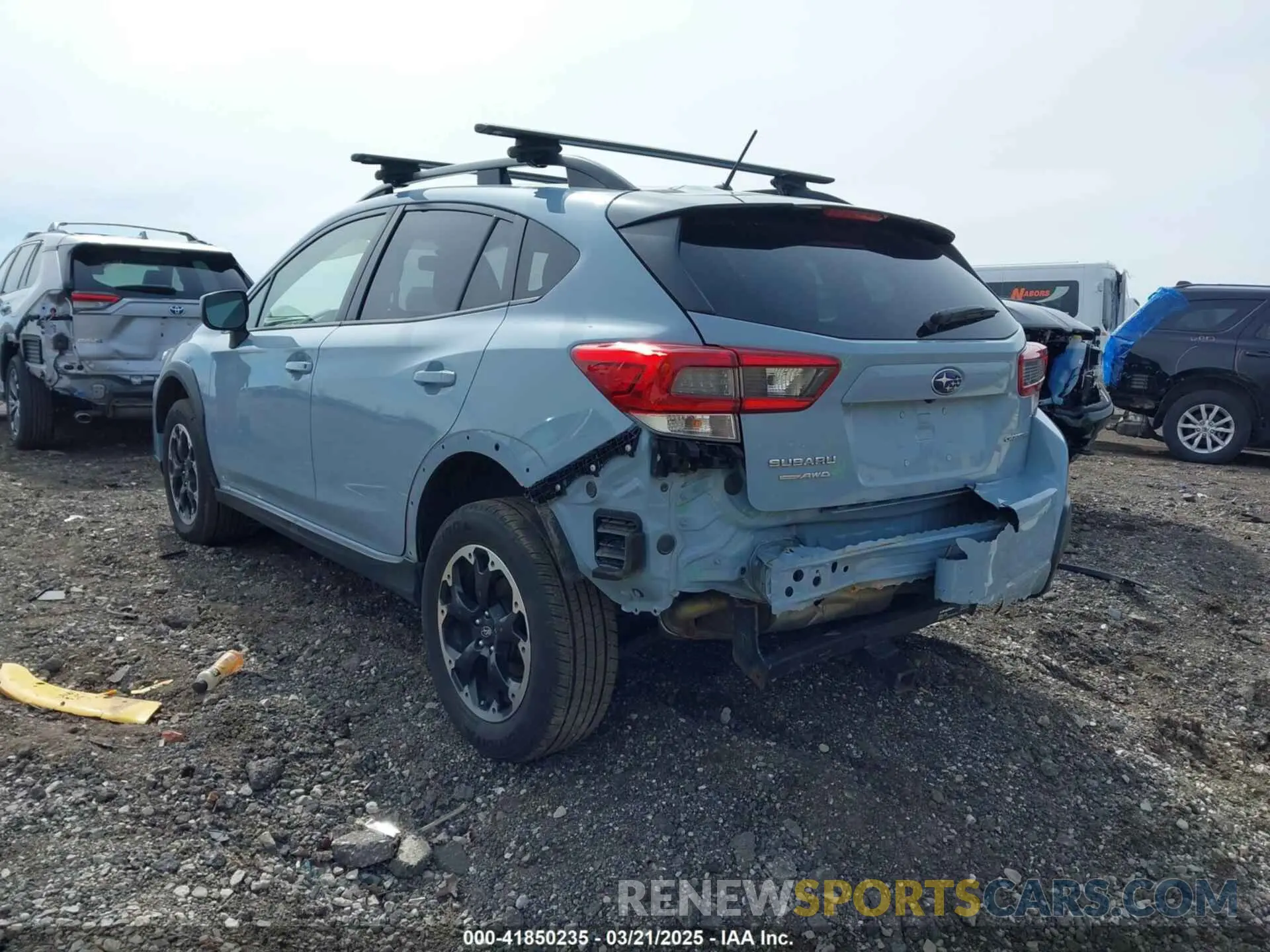3 Photograph of a damaged car JF2GTAAC6N9241781 SUBARU CROSSTREK 2022