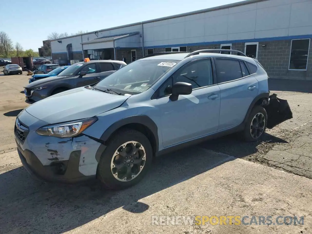 1 Photograph of a damaged car JF2GTABC0N8214886 SUBARU CROSSTREK 2022