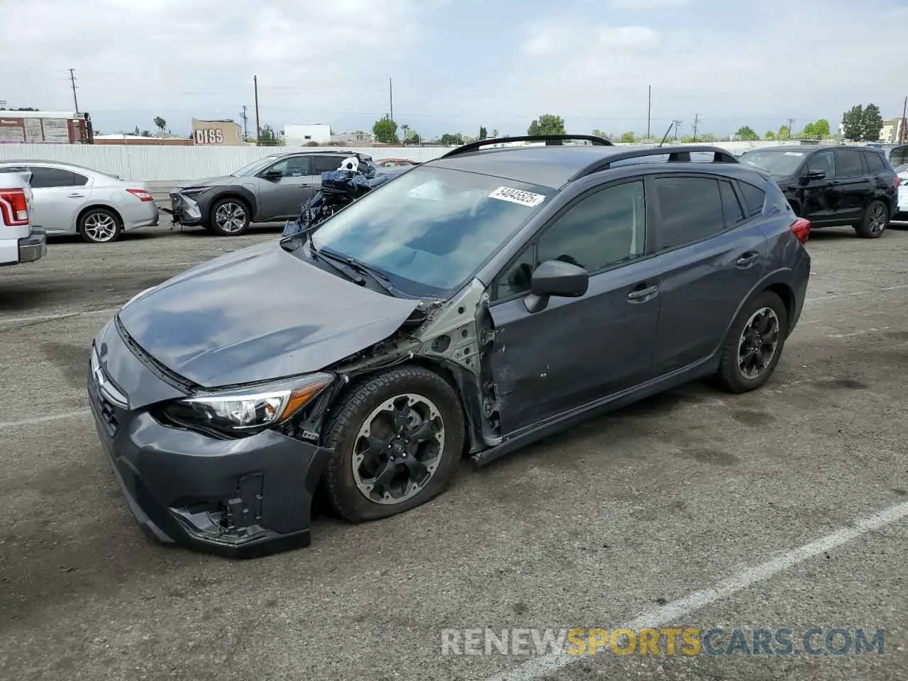 1 Photograph of a damaged car JF2GTABC1N8234919 SUBARU CROSSTREK 2022