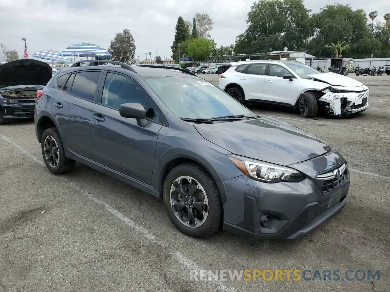 4 Photograph of a damaged car JF2GTABC1N8234919 SUBARU CROSSTREK 2022