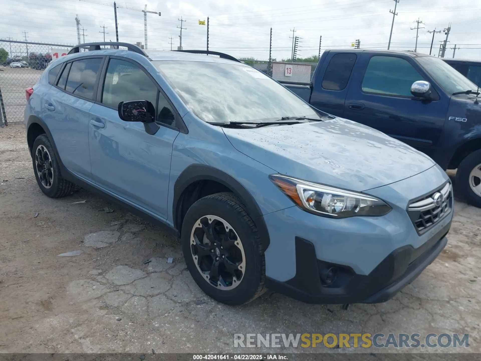 1 Photograph of a damaged car JF2GTABC1NH223189 SUBARU CROSSTREK 2022
