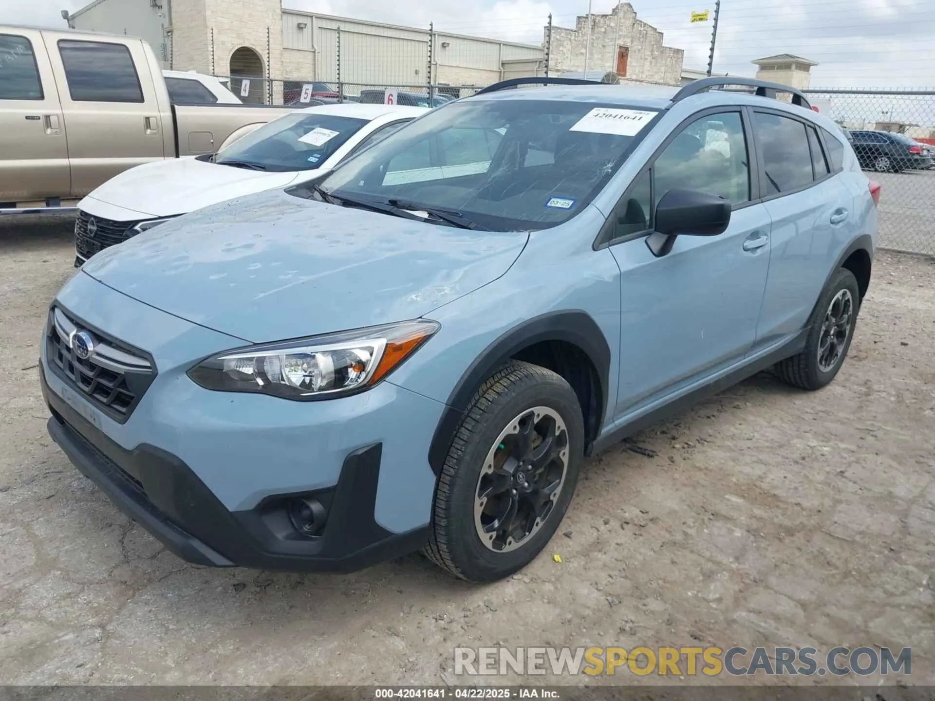 2 Photograph of a damaged car JF2GTABC1NH223189 SUBARU CROSSTREK 2022