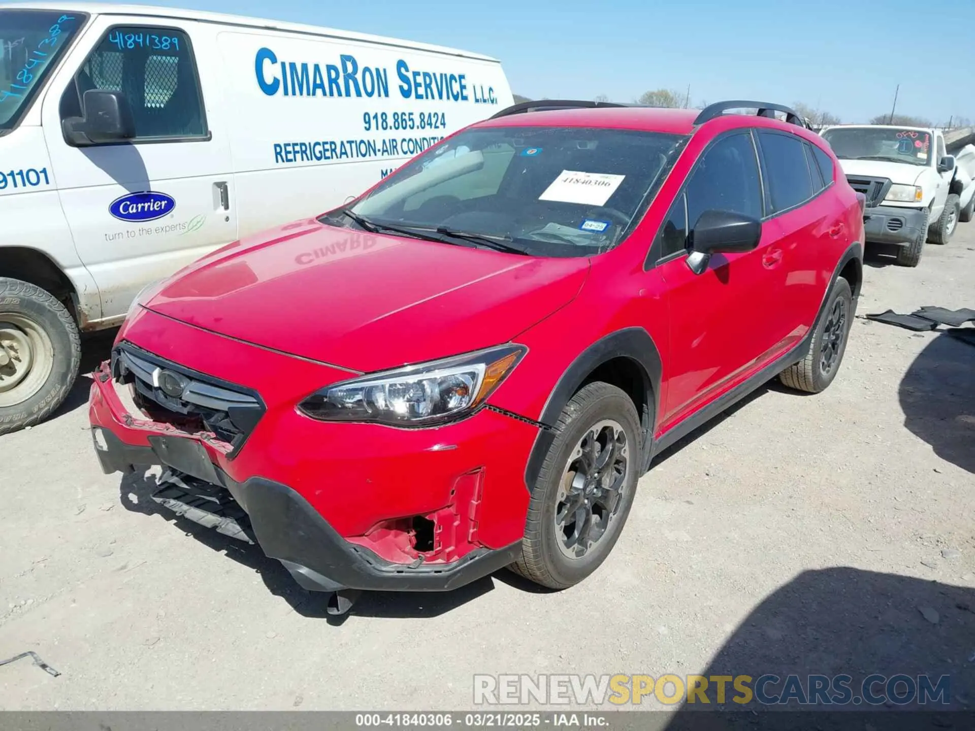 2 Photograph of a damaged car JF2GTABC2N8249641 SUBARU CROSSTREK 2022