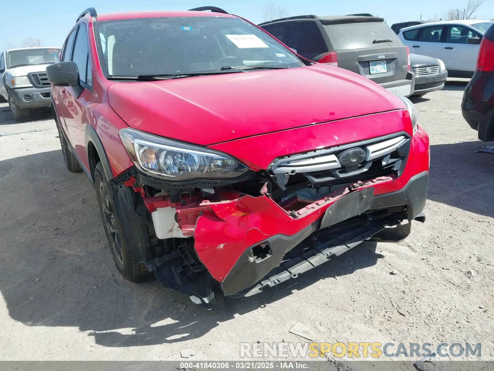 6 Photograph of a damaged car JF2GTABC2N8249641 SUBARU CROSSTREK 2022