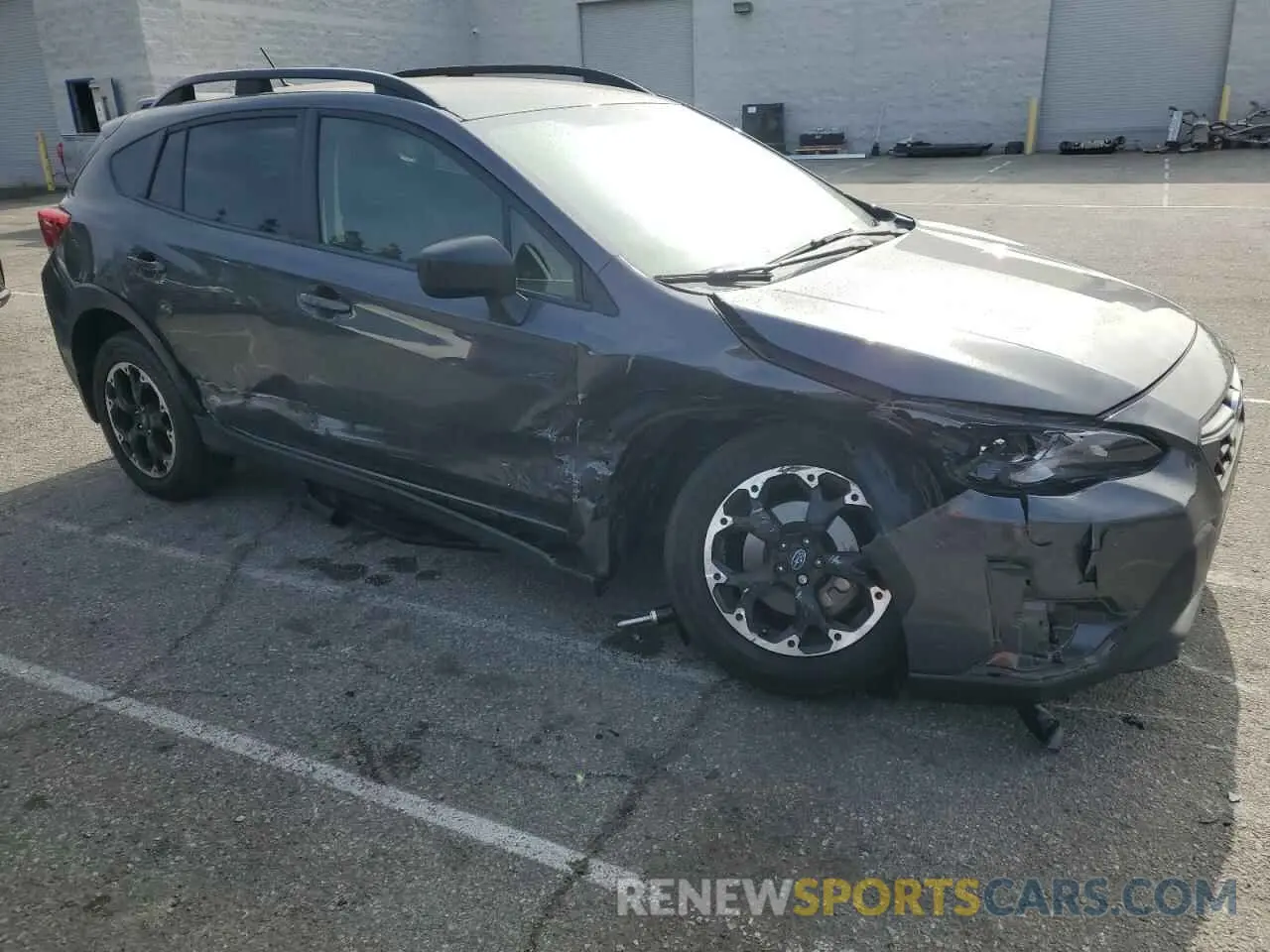 4 Photograph of a damaged car JF2GTABC2NH286477 SUBARU CROSSTREK 2022