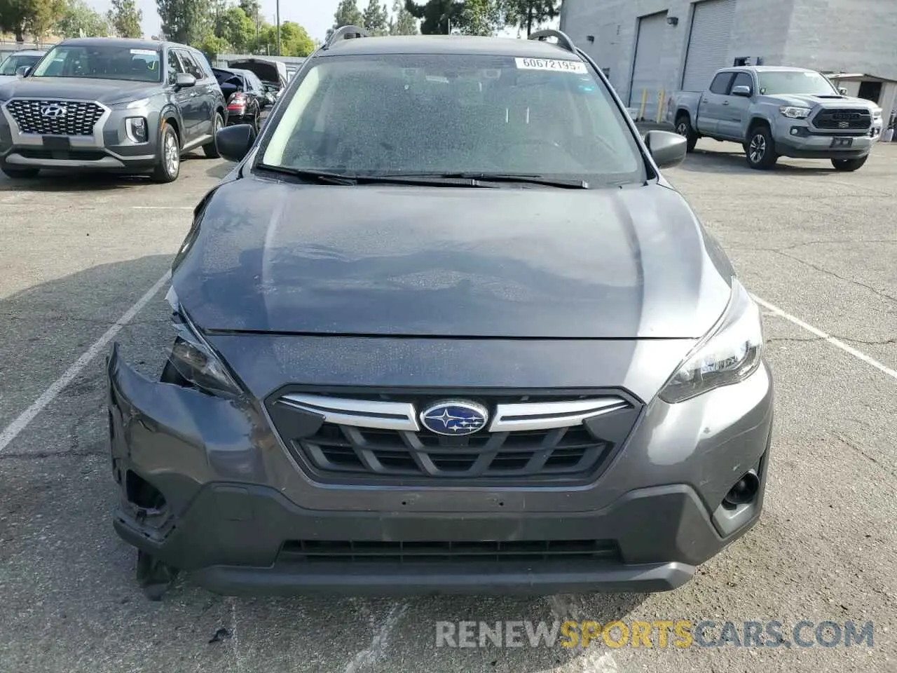 5 Photograph of a damaged car JF2GTABC2NH286477 SUBARU CROSSTREK 2022