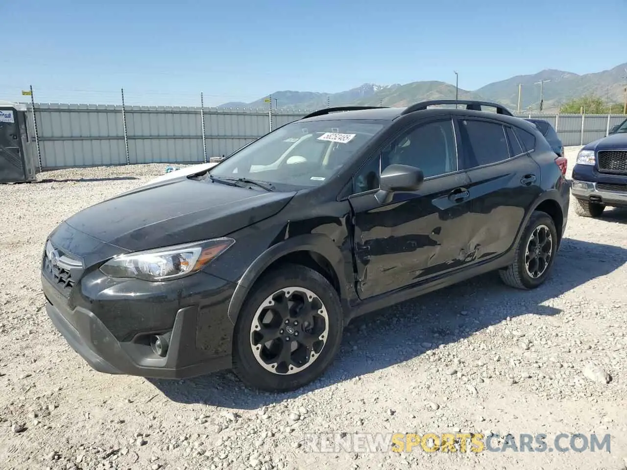 1 Photograph of a damaged car JF2GTABC3N8280817 SUBARU CROSSTREK 2022