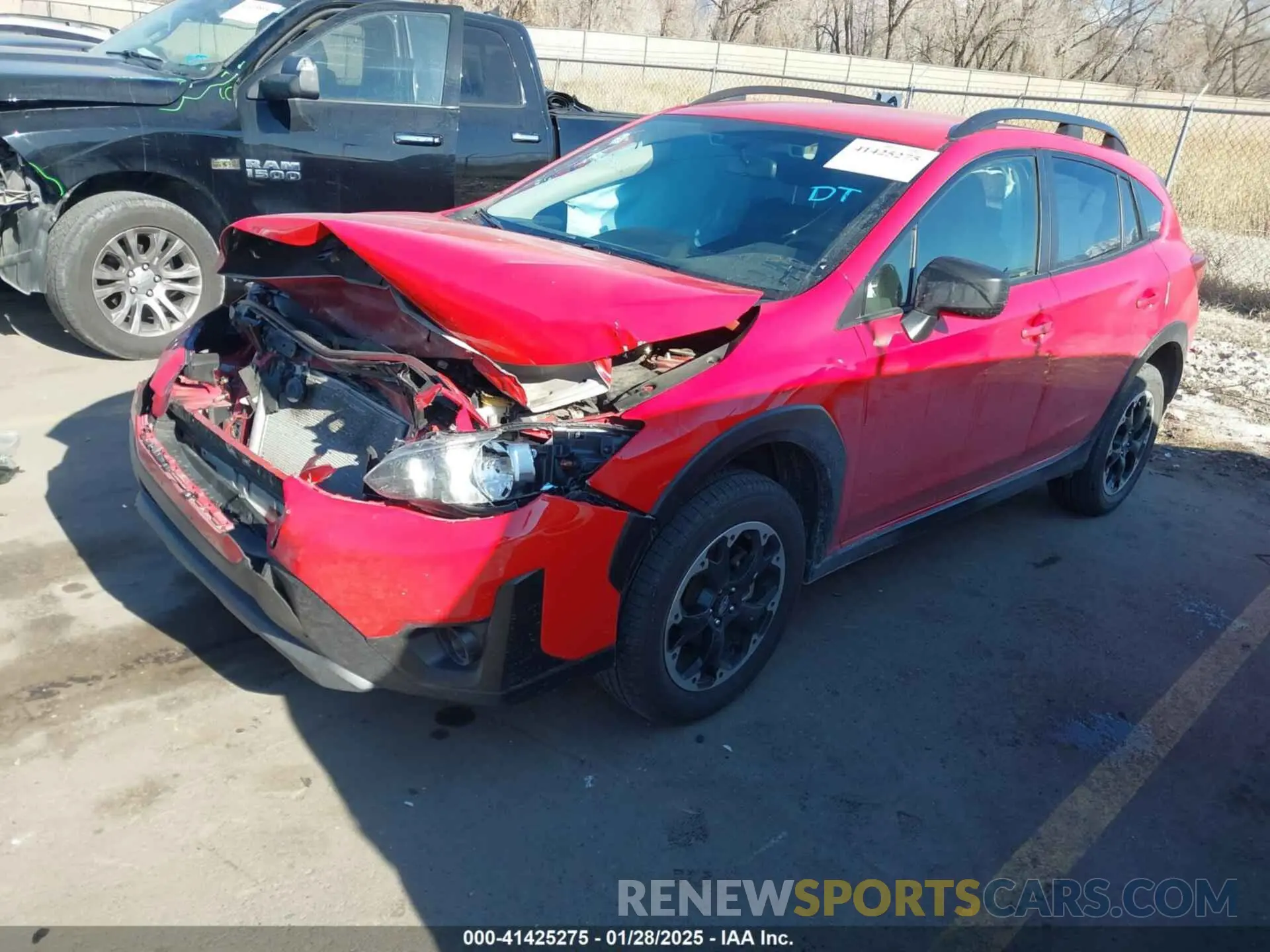 2 Photograph of a damaged car JF2GTABC4N8277926 SUBARU CROSSTREK 2022