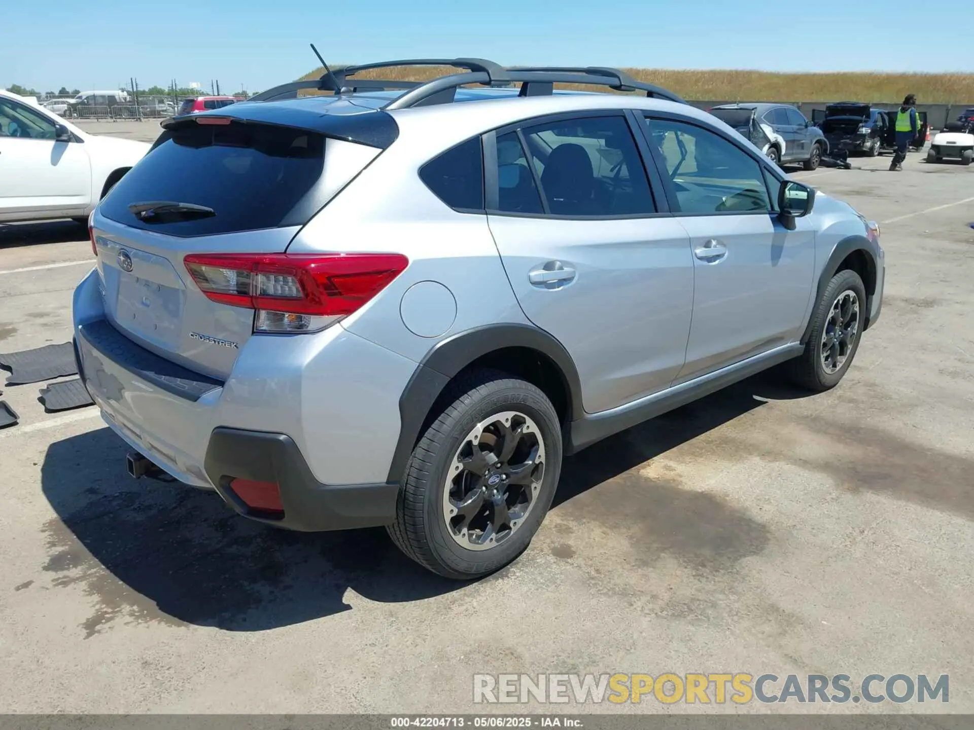 4 Photograph of a damaged car JF2GTABC5N8220523 SUBARU CROSSTREK 2022