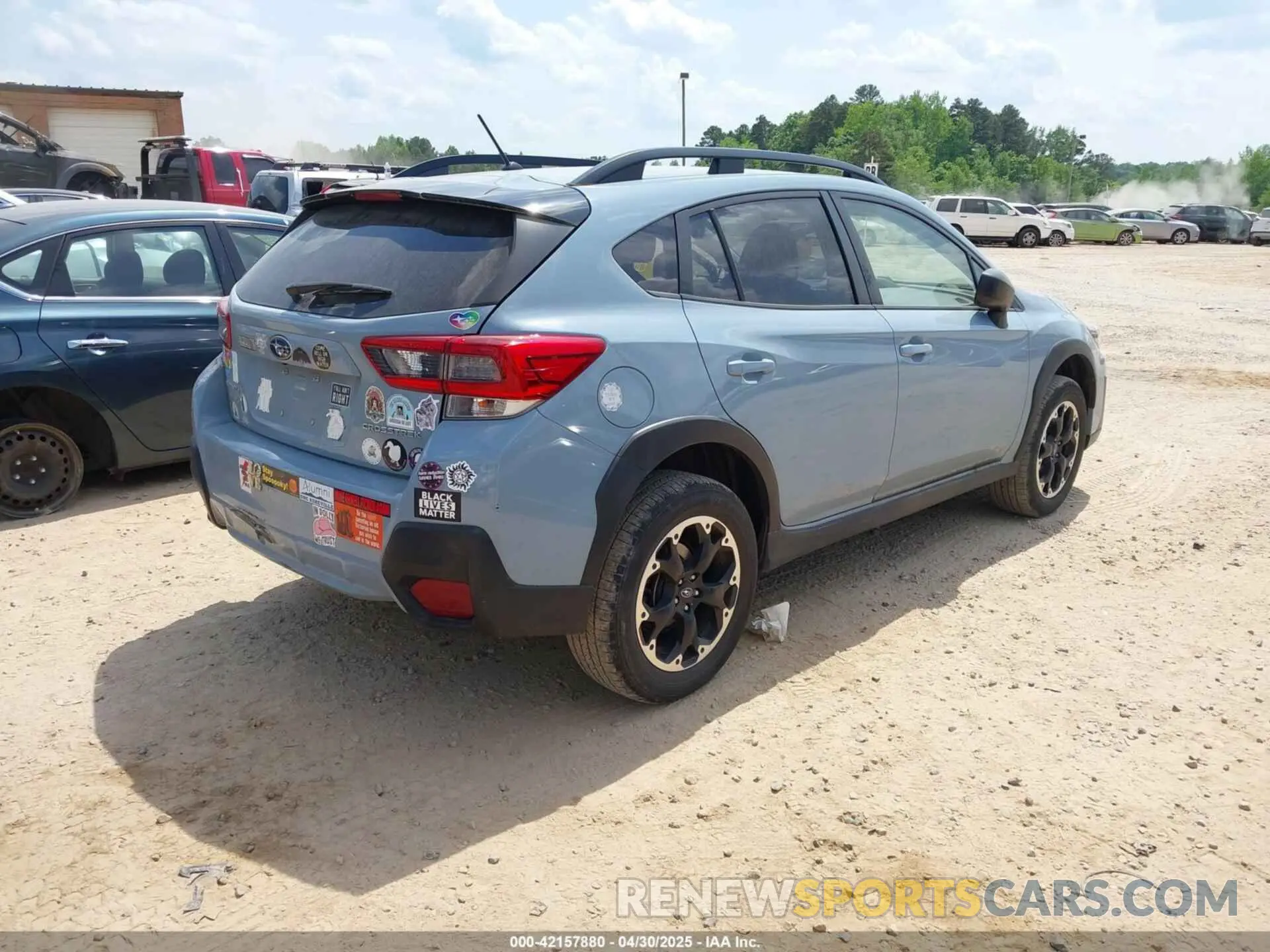 4 Photograph of a damaged car JF2GTABC7N8219373 SUBARU CROSSTREK 2022