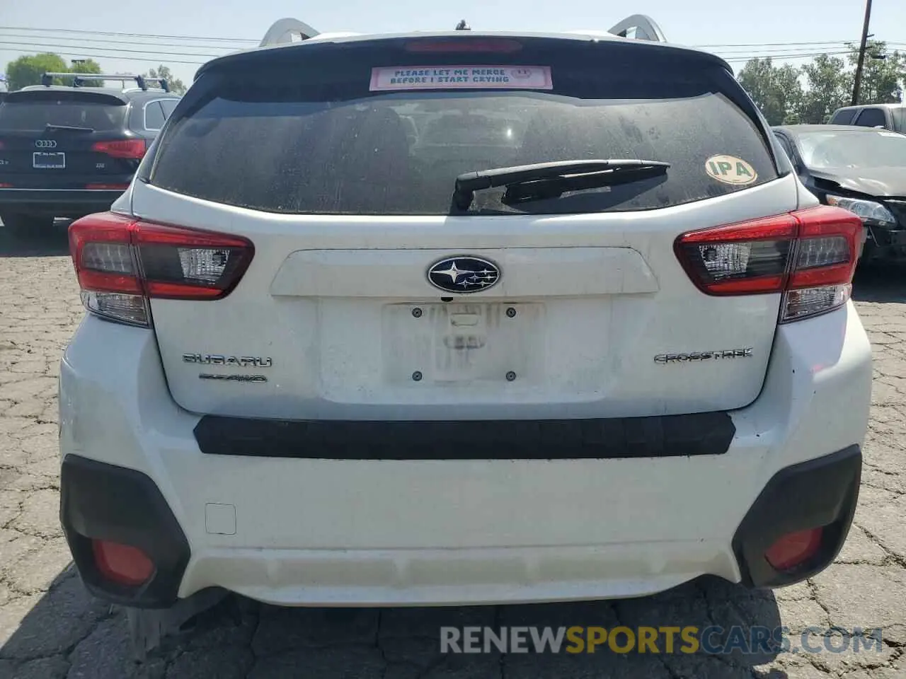 6 Photograph of a damaged car JF2GTABC8NH268663 SUBARU CROSSTREK 2022